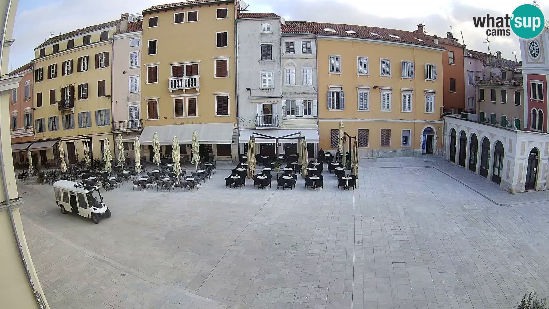 Webcam Rovinj Center – Plaza Principal