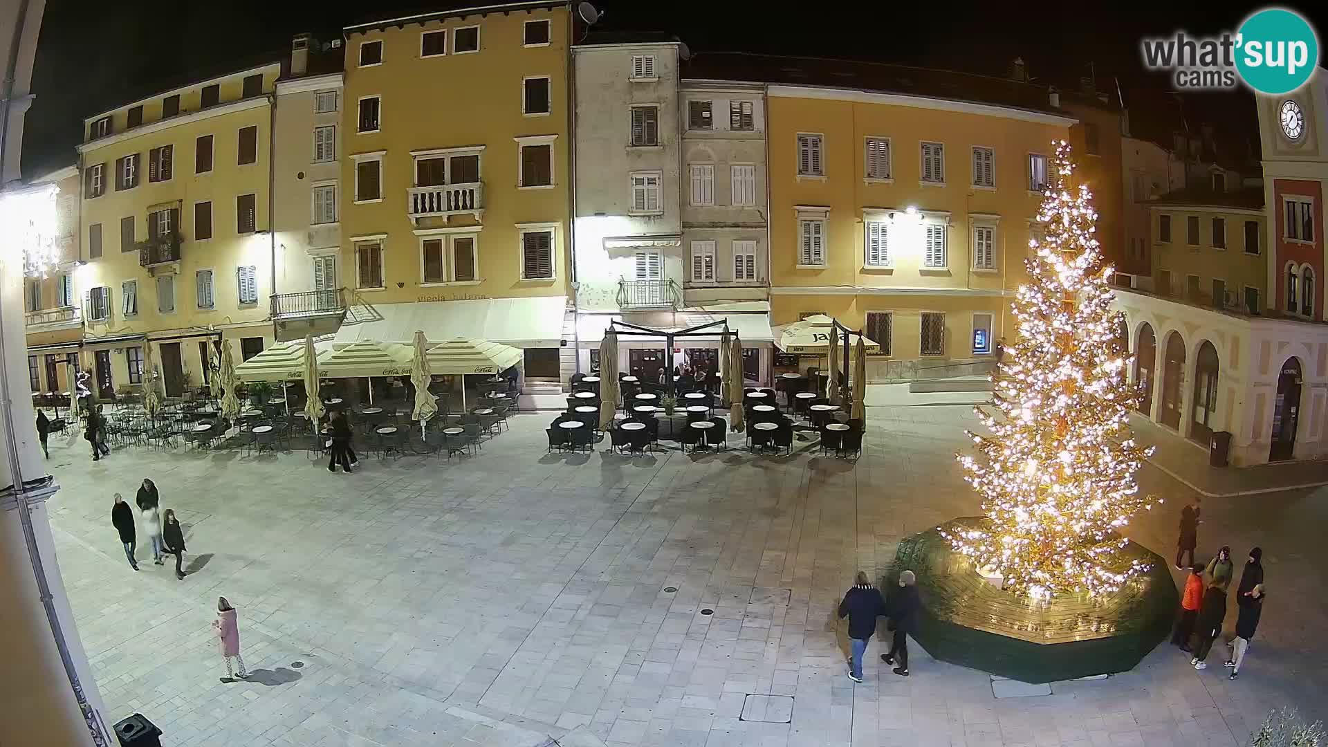 Webcam Rovinj Center – Plaza Principal