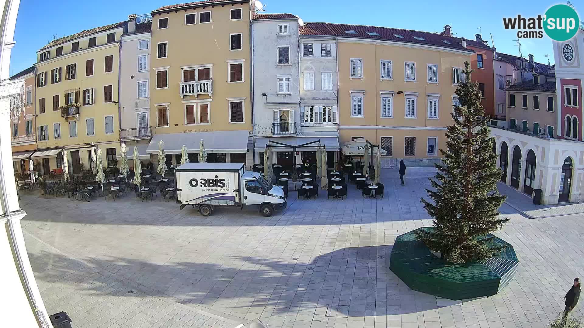 Rovinj Center Webcam – Main Square
