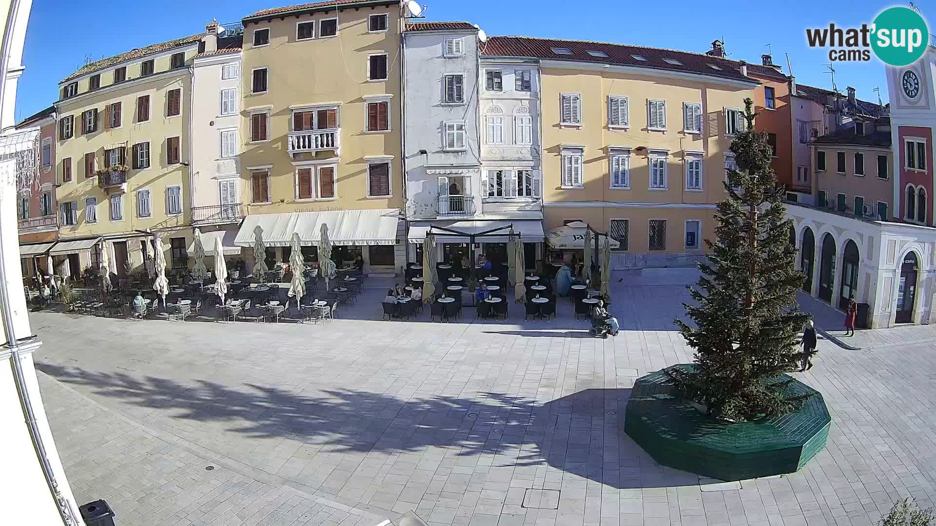 Rovinj Center Webcam – Main Square