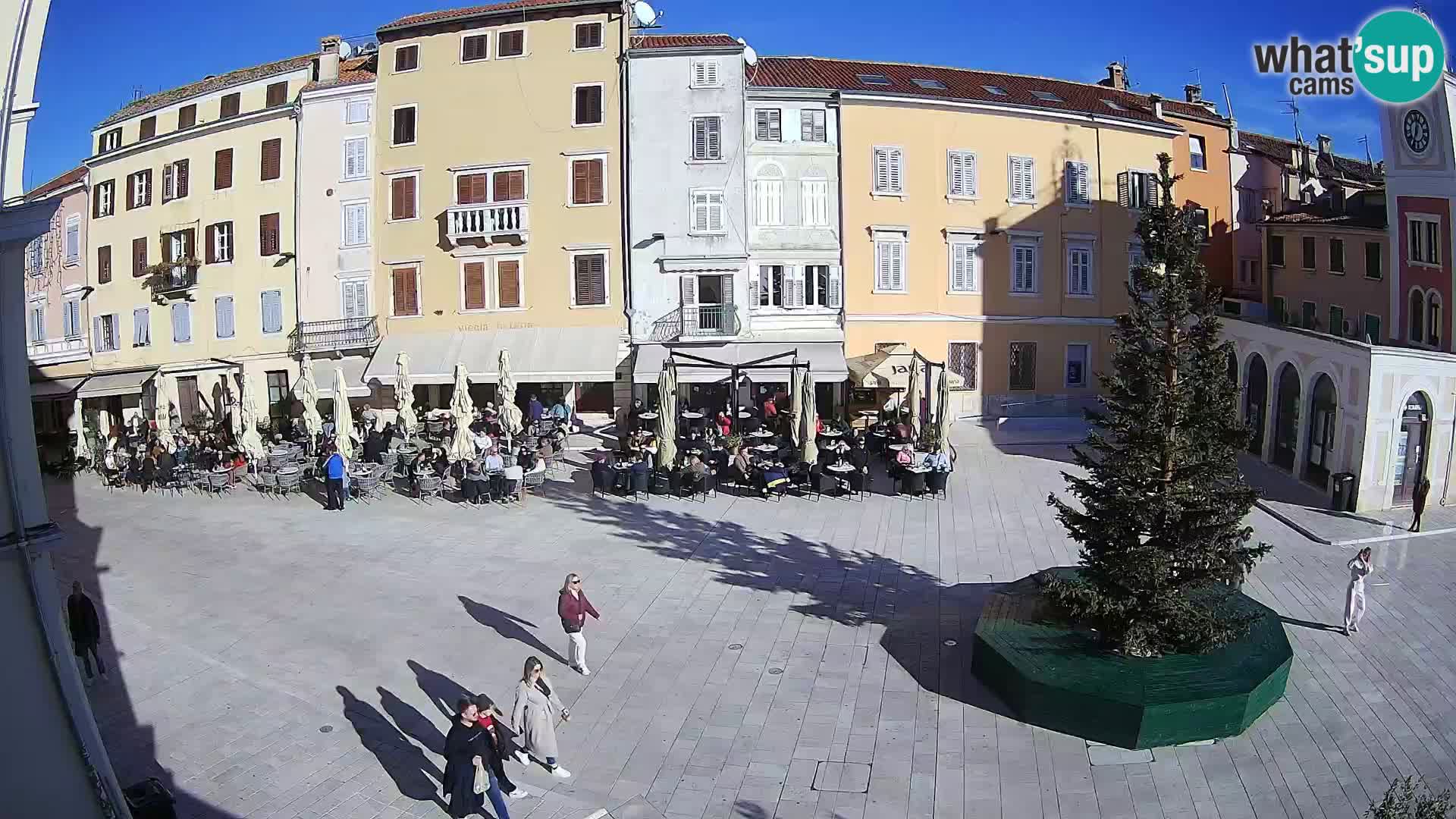 Webcam Rovinj Center – Plaza Principal