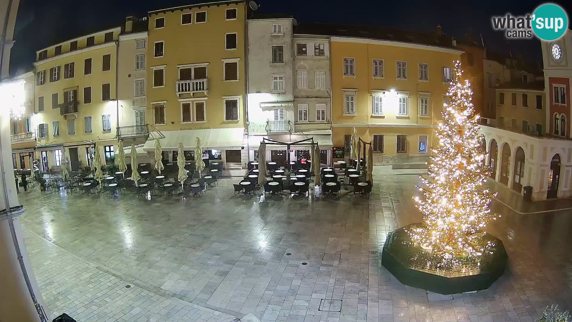 Webcam Rovinj Center – Plaza Principal