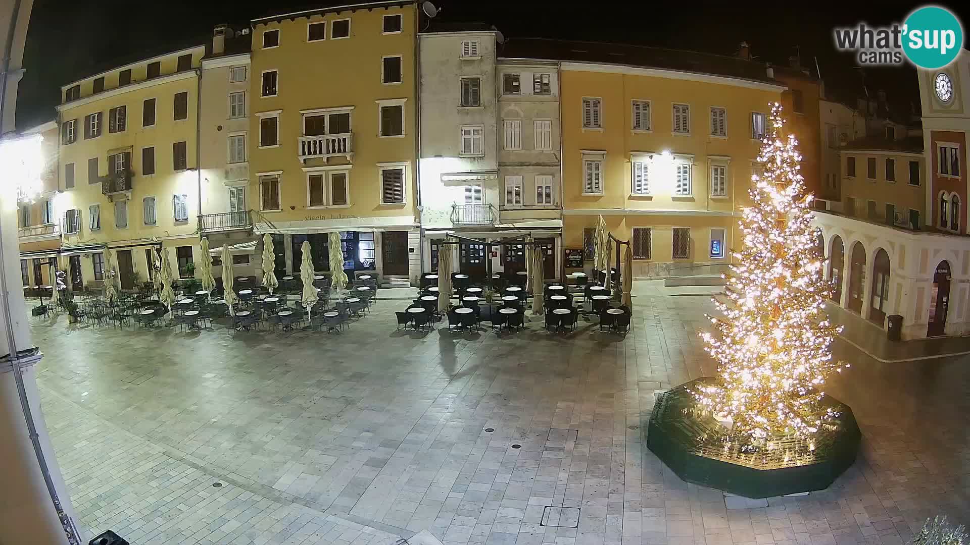 Webcam Rovinj Zentrum – Hauptplatz in Echtzeit