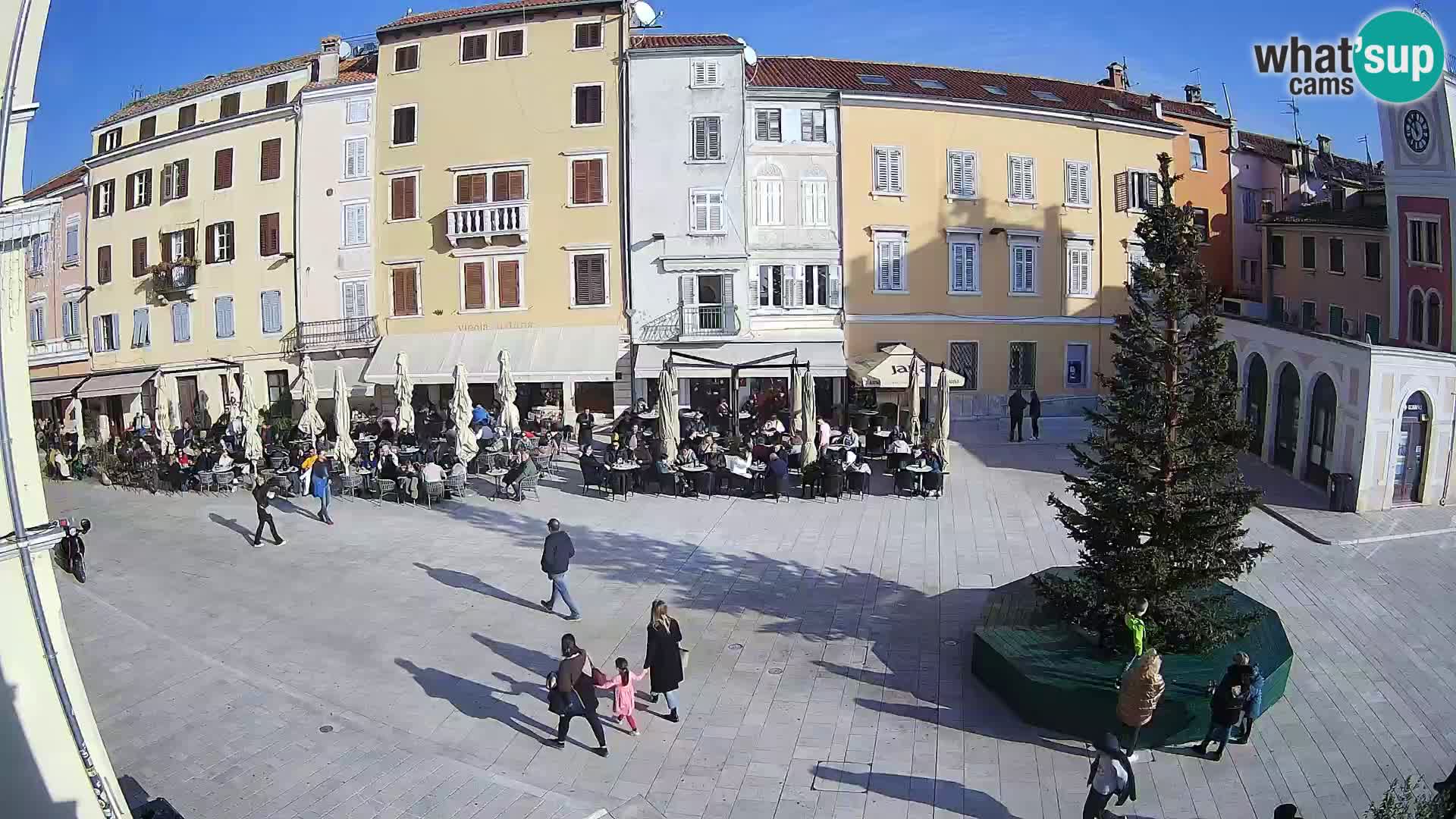 Webcam Rovigno Centro – Piazza Centrale