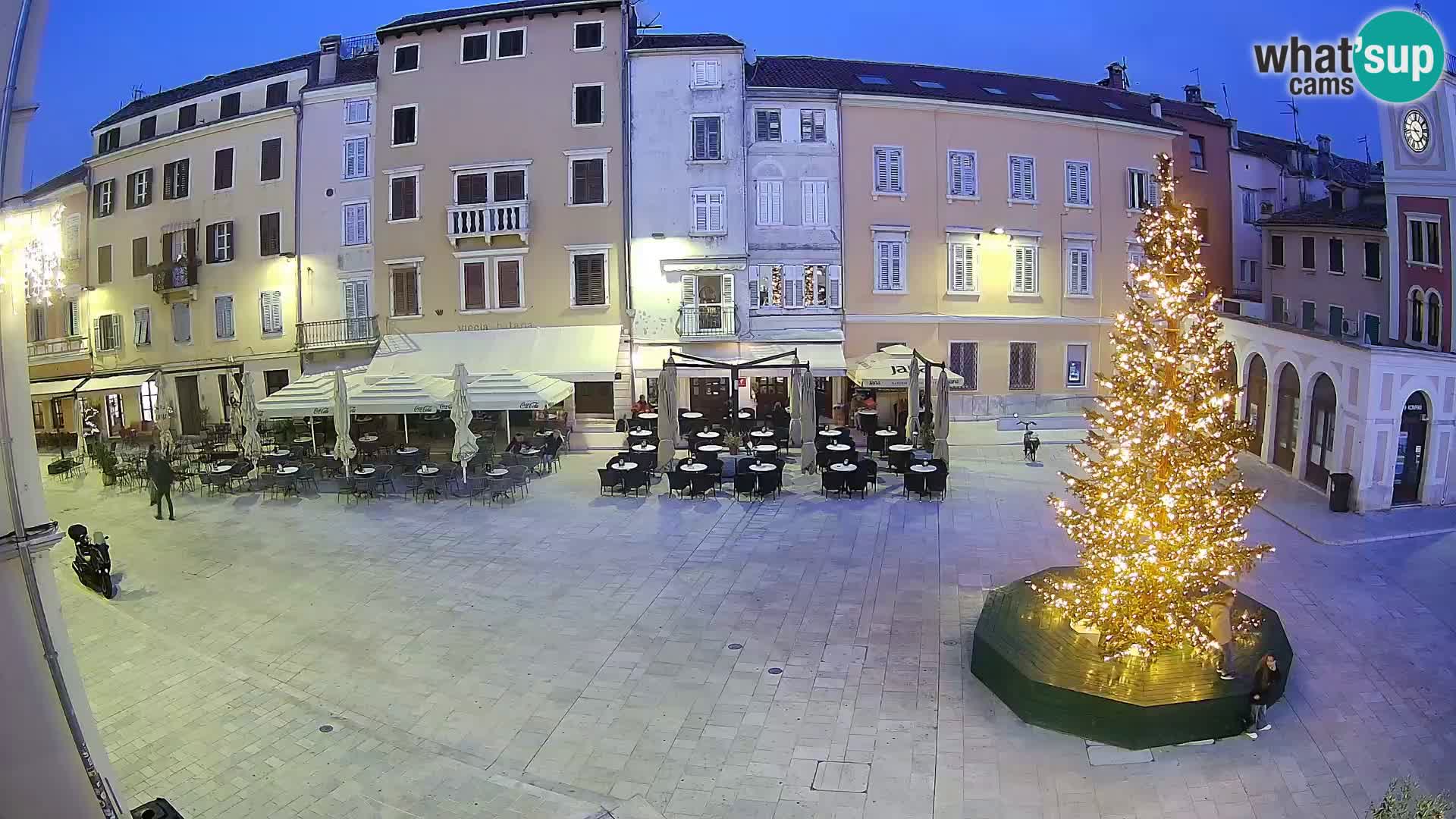 Webcam Rovinj Center – Plaza Principal