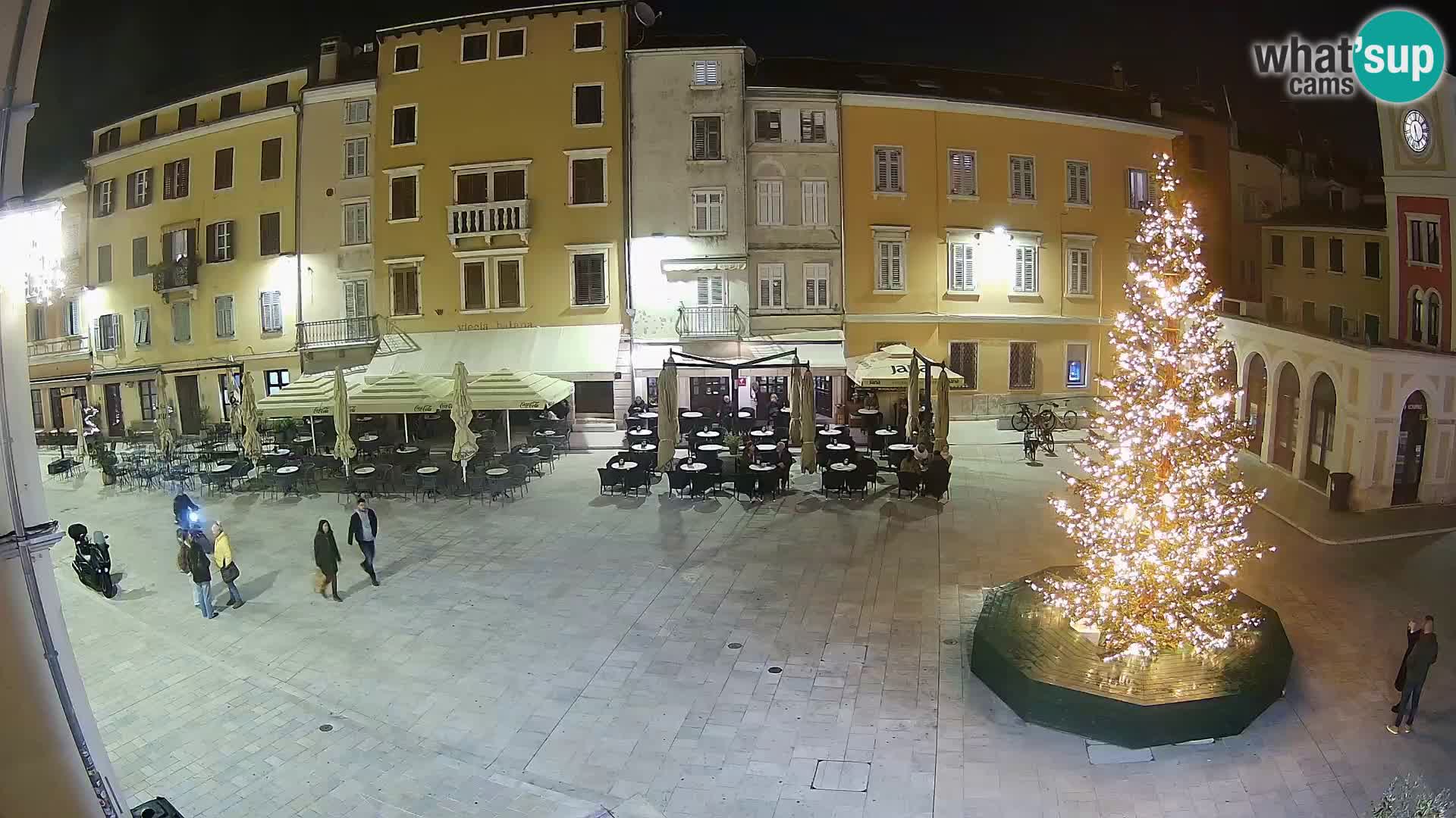 Webcam Rovinj Zentrum – Hauptplatz in Echtzeit