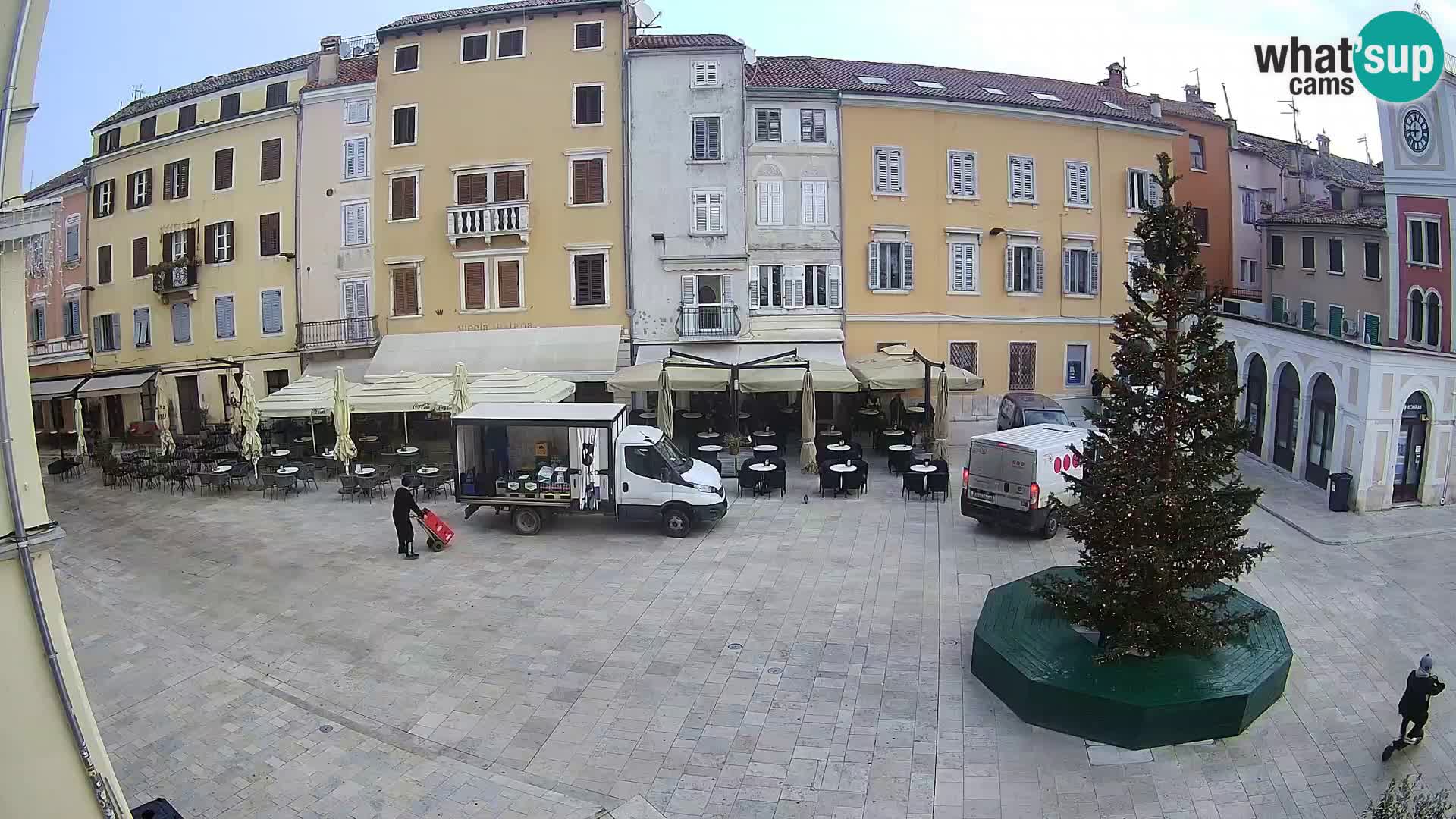 Webcam Rovinj Centre – Place Principale