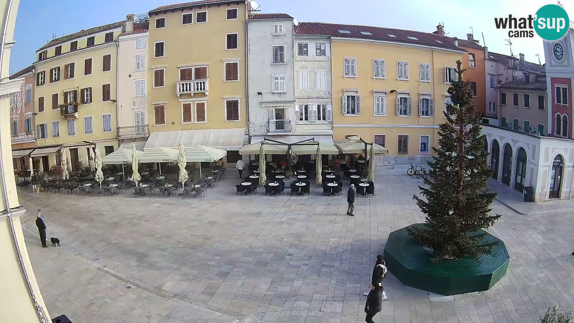 Spletna kamera Rovinj Center – Glavni trg