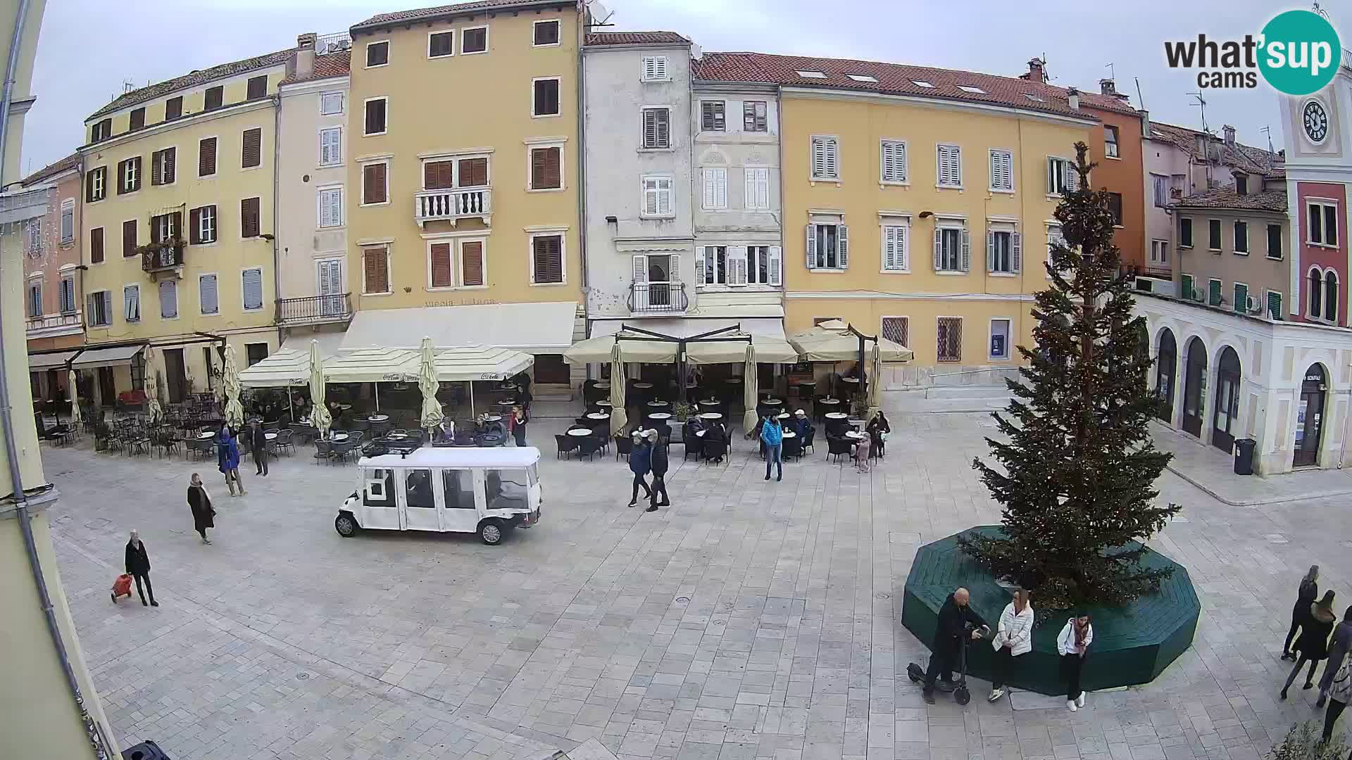 Webcam Rovinj Centre – Place Principale