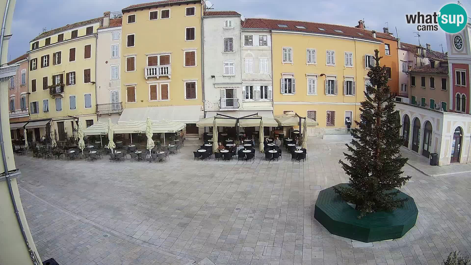 Webcam Rovinj Centre – Place Principale