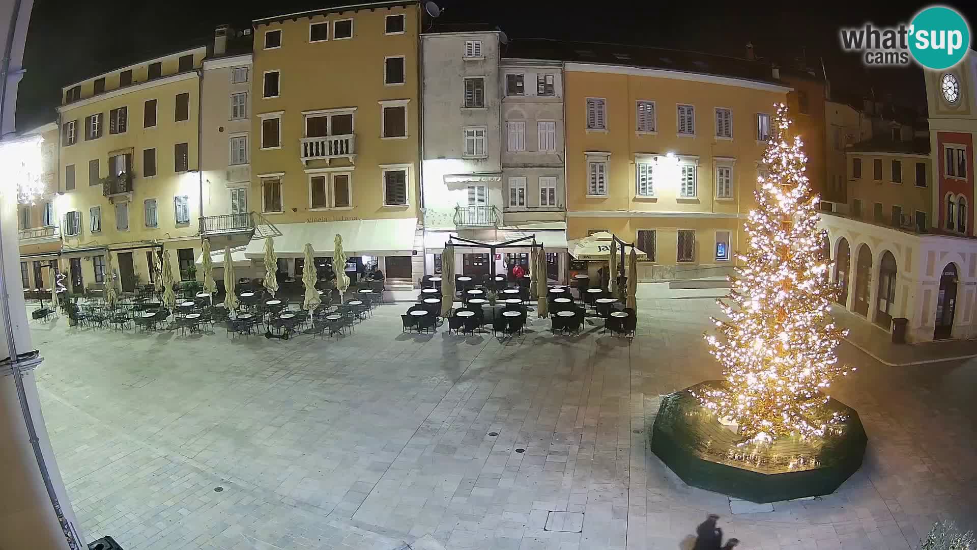 Webcam Rovinj Zentrum – Hauptplatz in Echtzeit