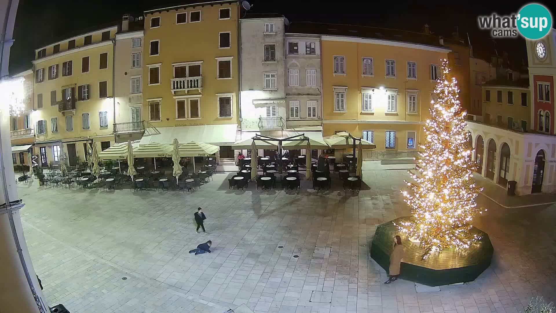 Webcam Rovinj Zentrum – Hauptplatz in Echtzeit