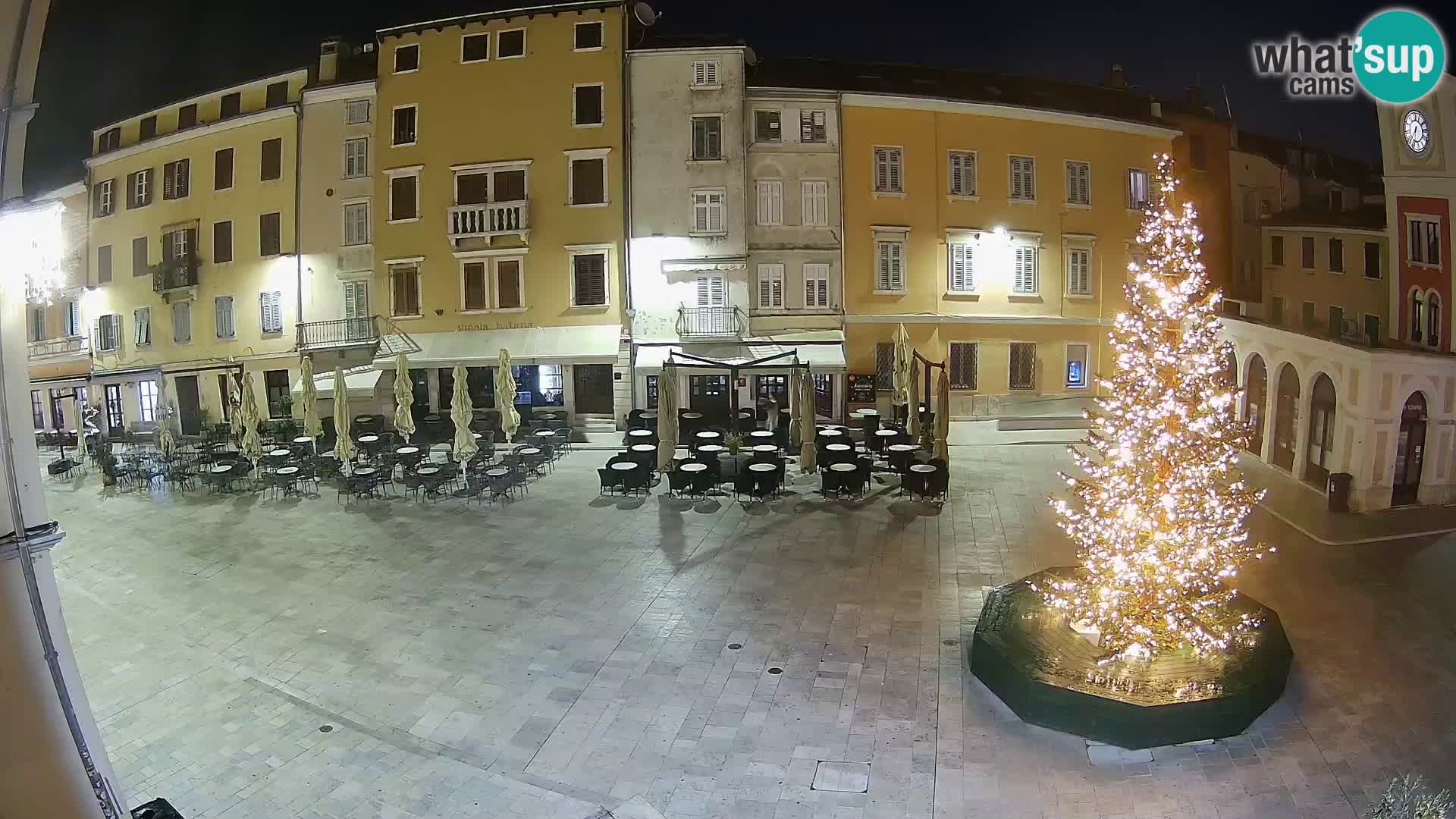 Webcam Rovinj Zentrum – Hauptplatz in Echtzeit