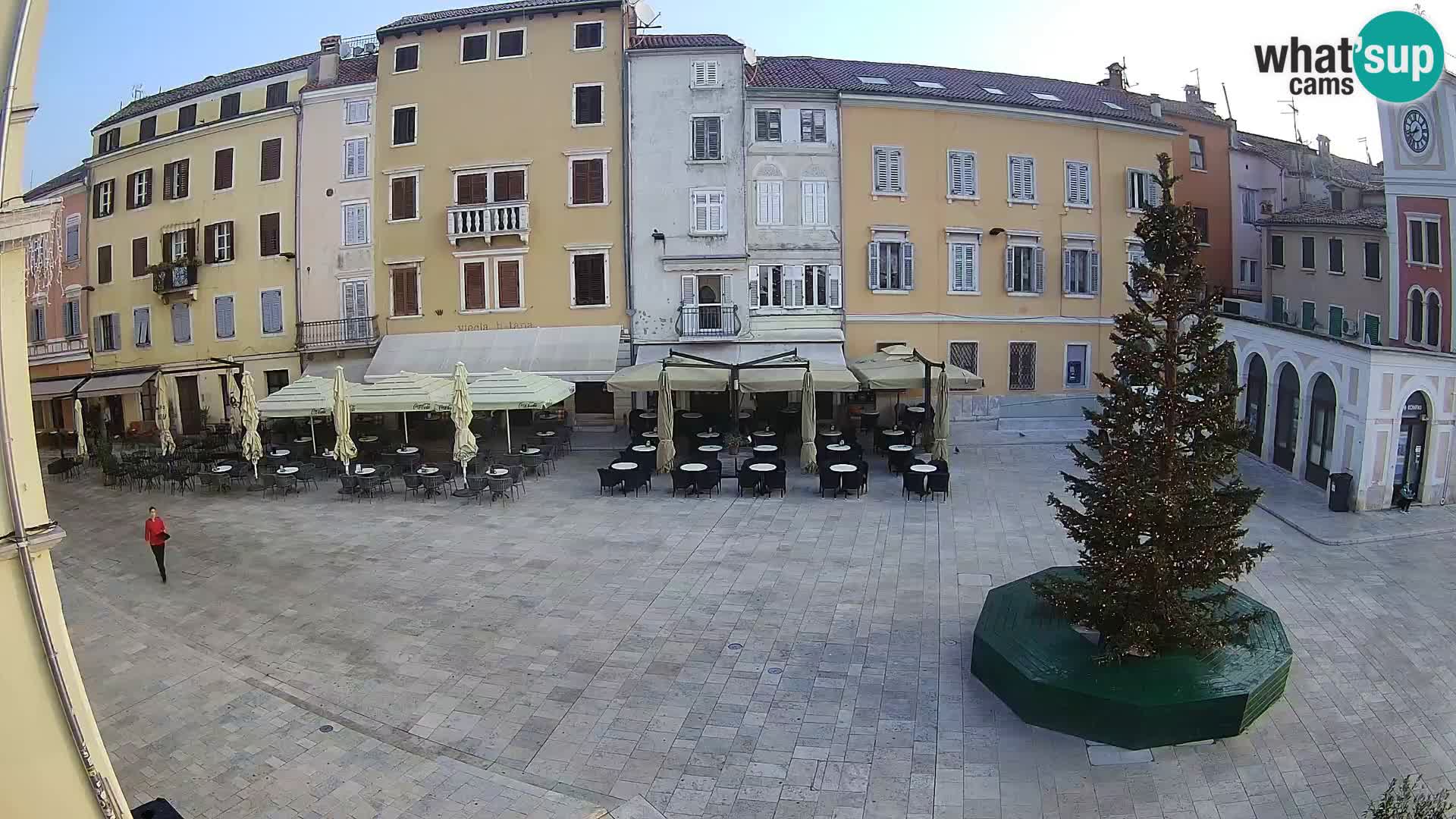 Webcam Rovinj Center – Plaza Principal