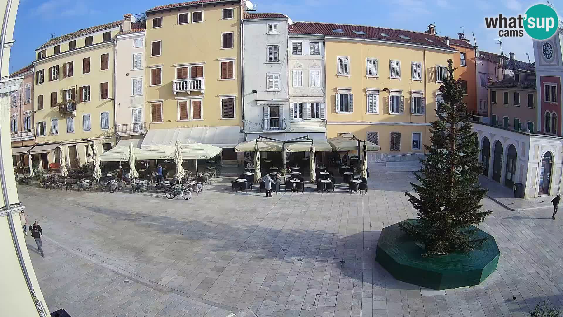Webcam Rovinj Center – Plaza Principal