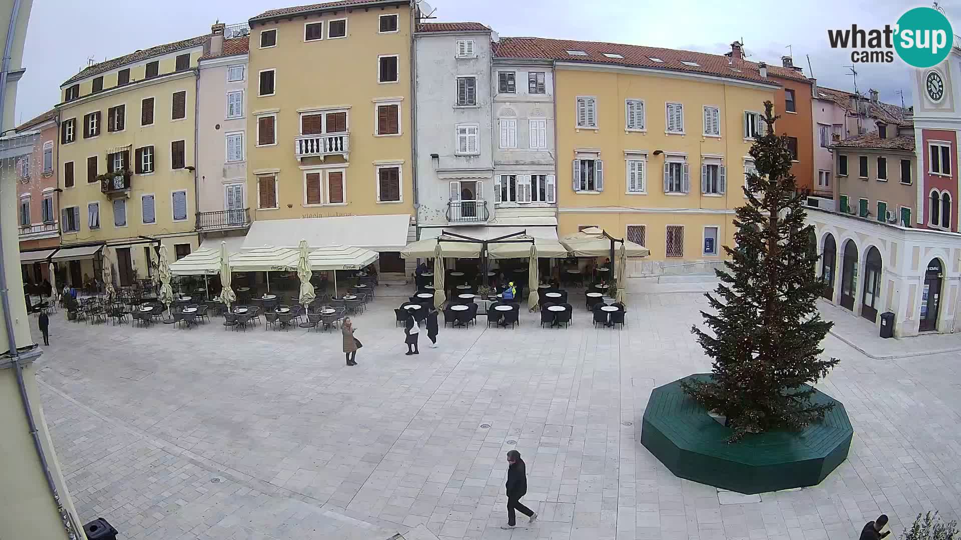 Rovinj Center Webcam – Main Square