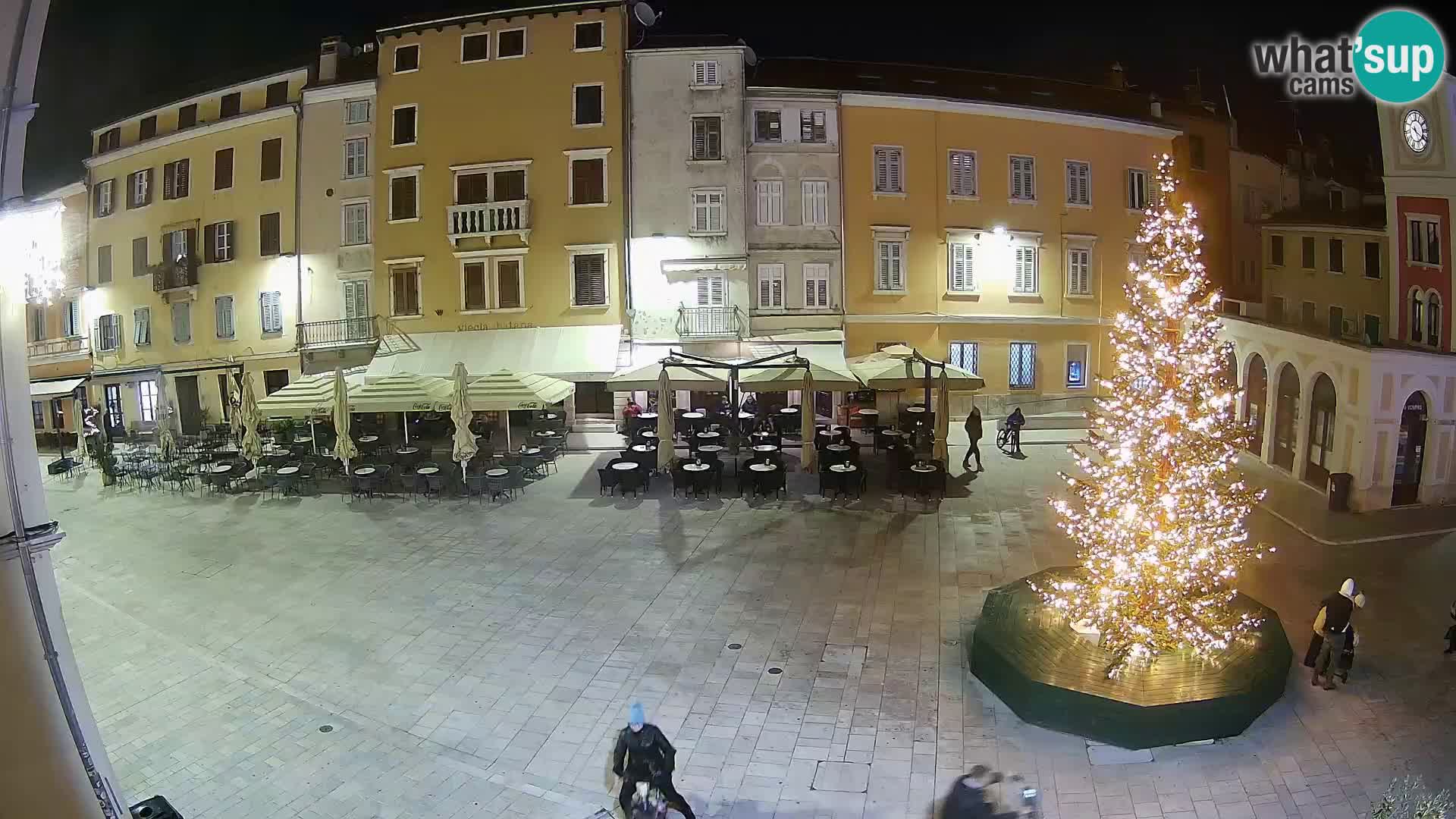 Webcam Rovinj Zentrum – Hauptplatz in Echtzeit