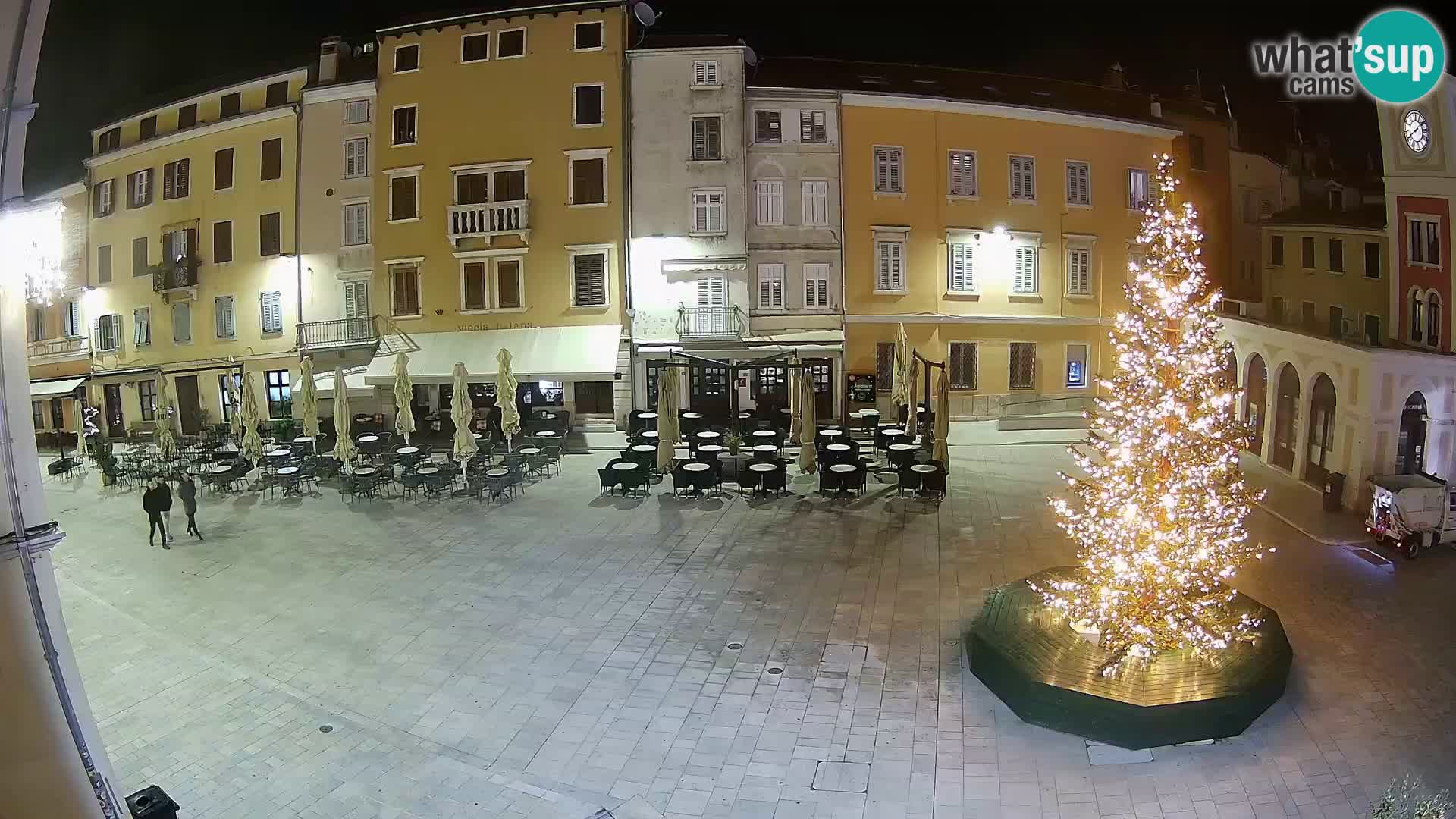 Webcam Rovinj Zentrum – Hauptplatz in Echtzeit