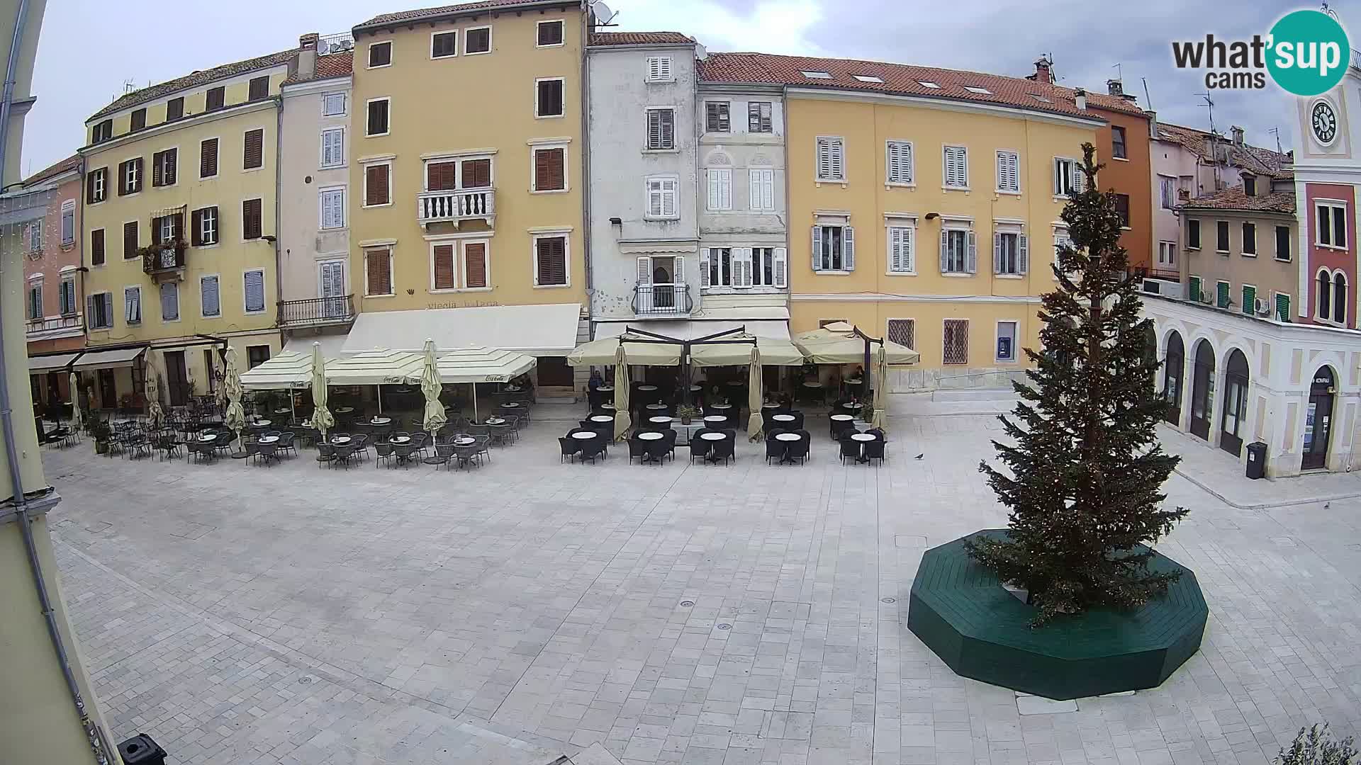 Spletna kamera Rovinj Center – Glavni trg