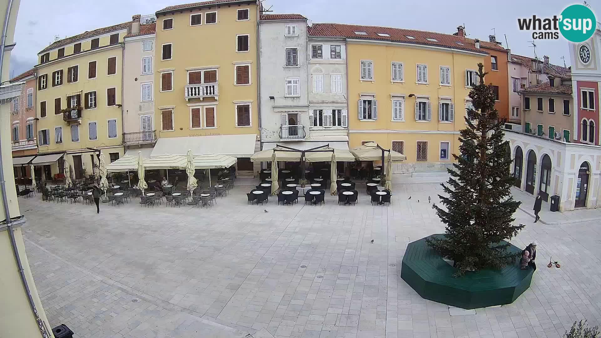 Rovinj Center Webcam – Main Square