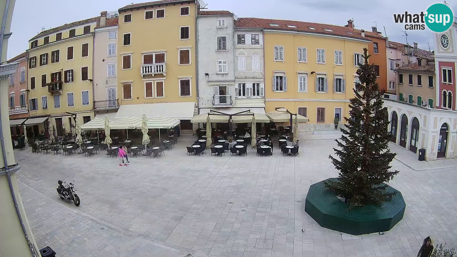 Webcam Rovinj Center – Plaza Principal