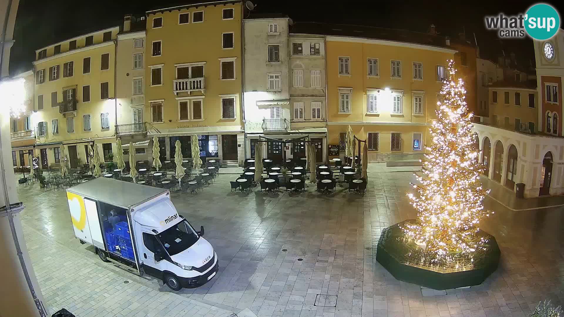 Webcam Rovinj Zentrum – Hauptplatz in Echtzeit