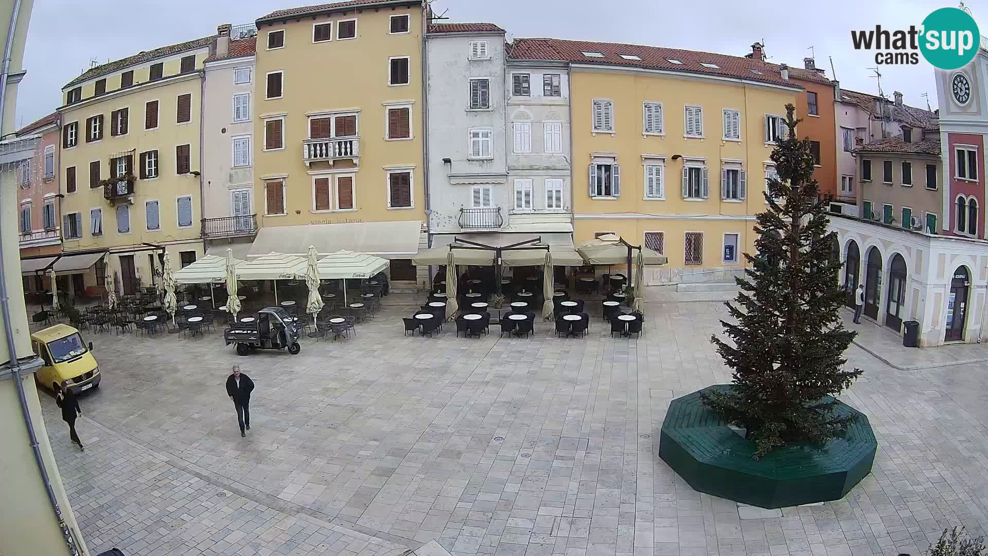 Rovinj Center Webcam – Main Square