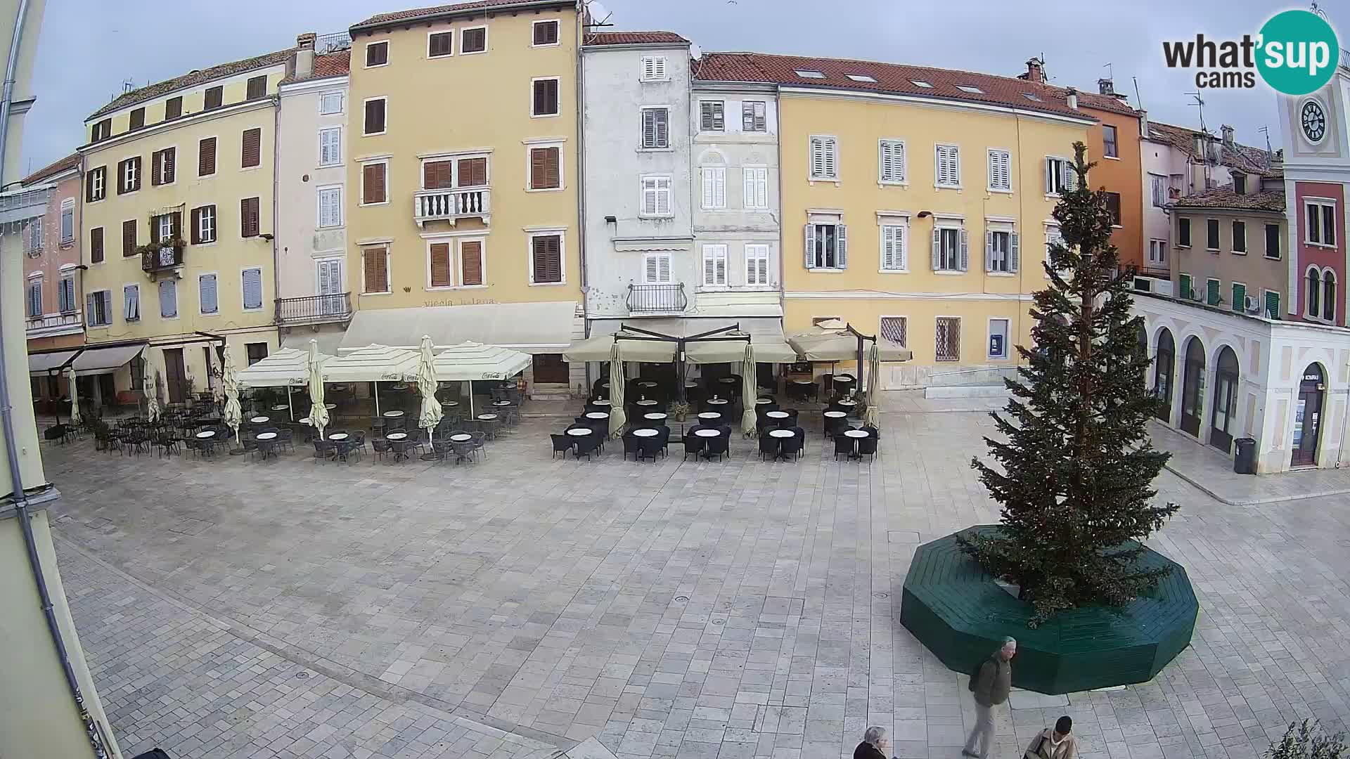 Webcam Rovinj Center – Plaza Principal