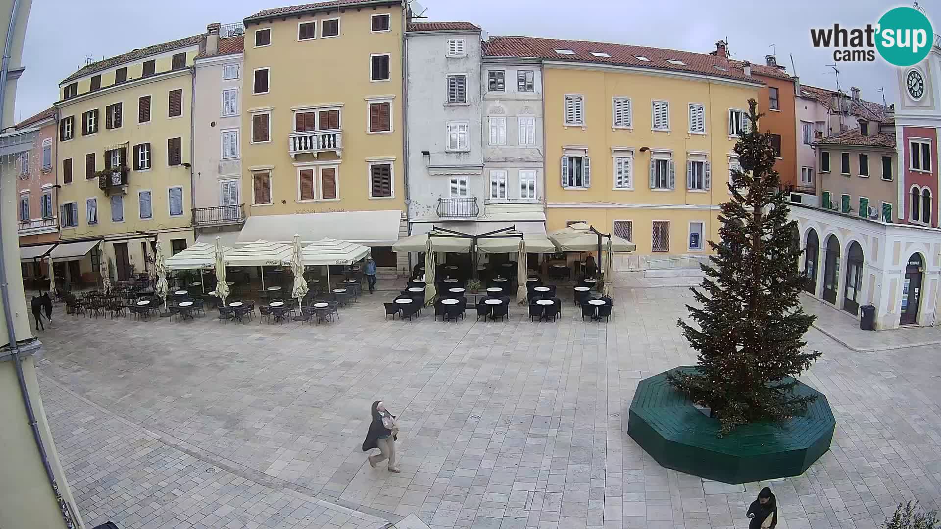 Webcam Rovinj Center – Plaza Principal