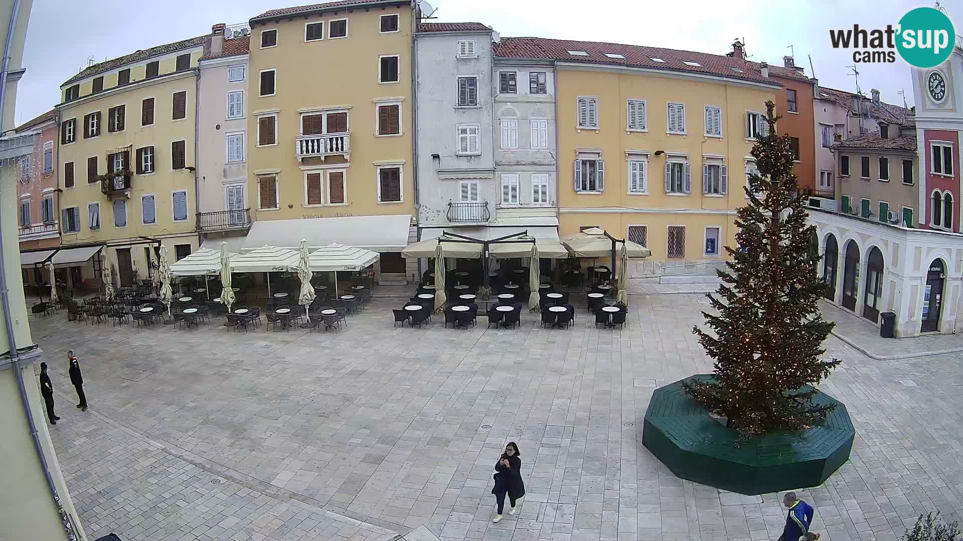 Webcam Rovinj Center – Plaza Principal