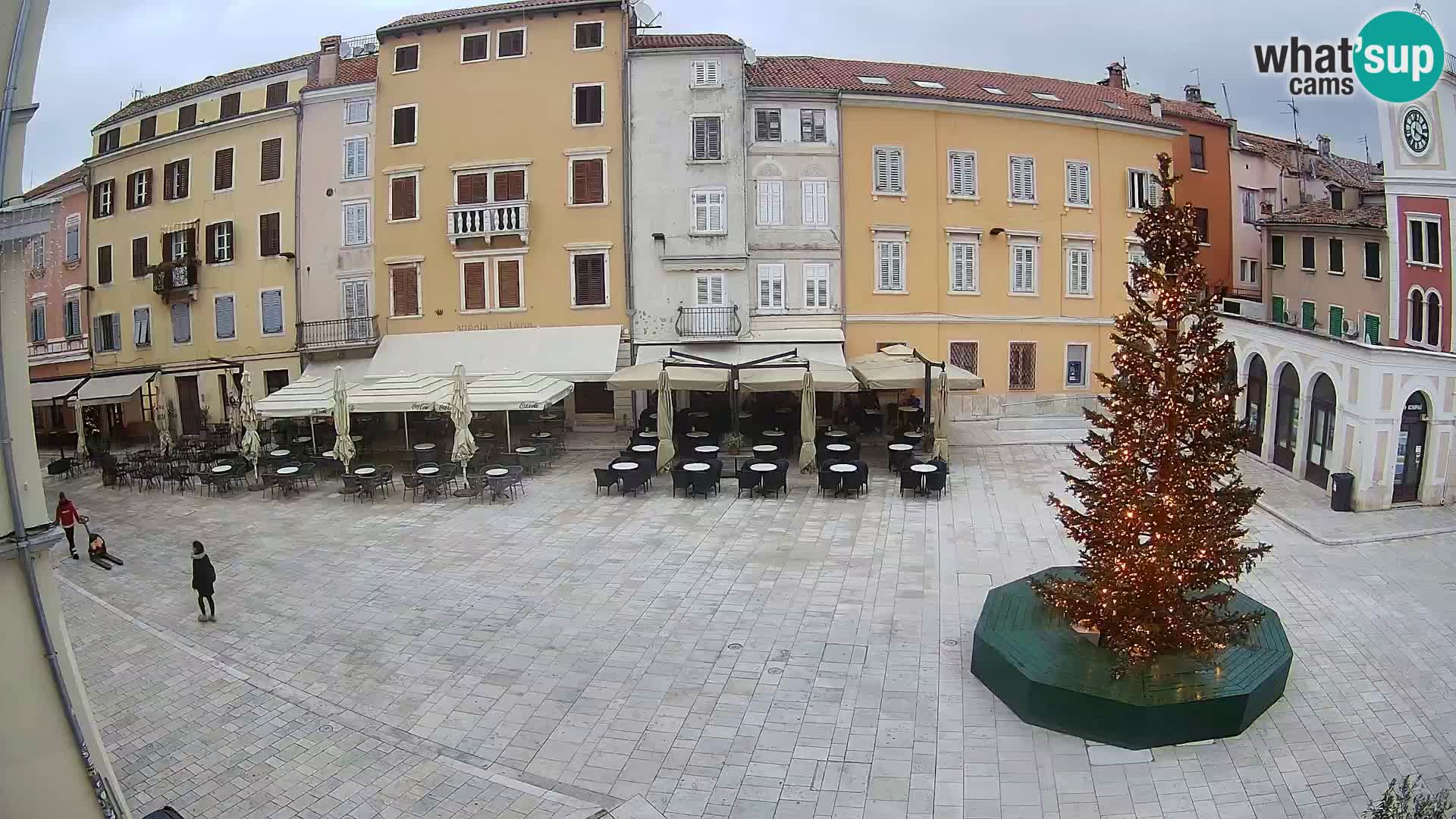 Webcam Rovinj Centar – glavni trg