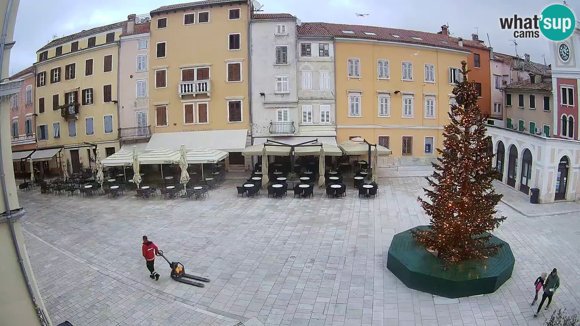 Webcam Rovinj Centre – Place Principale
