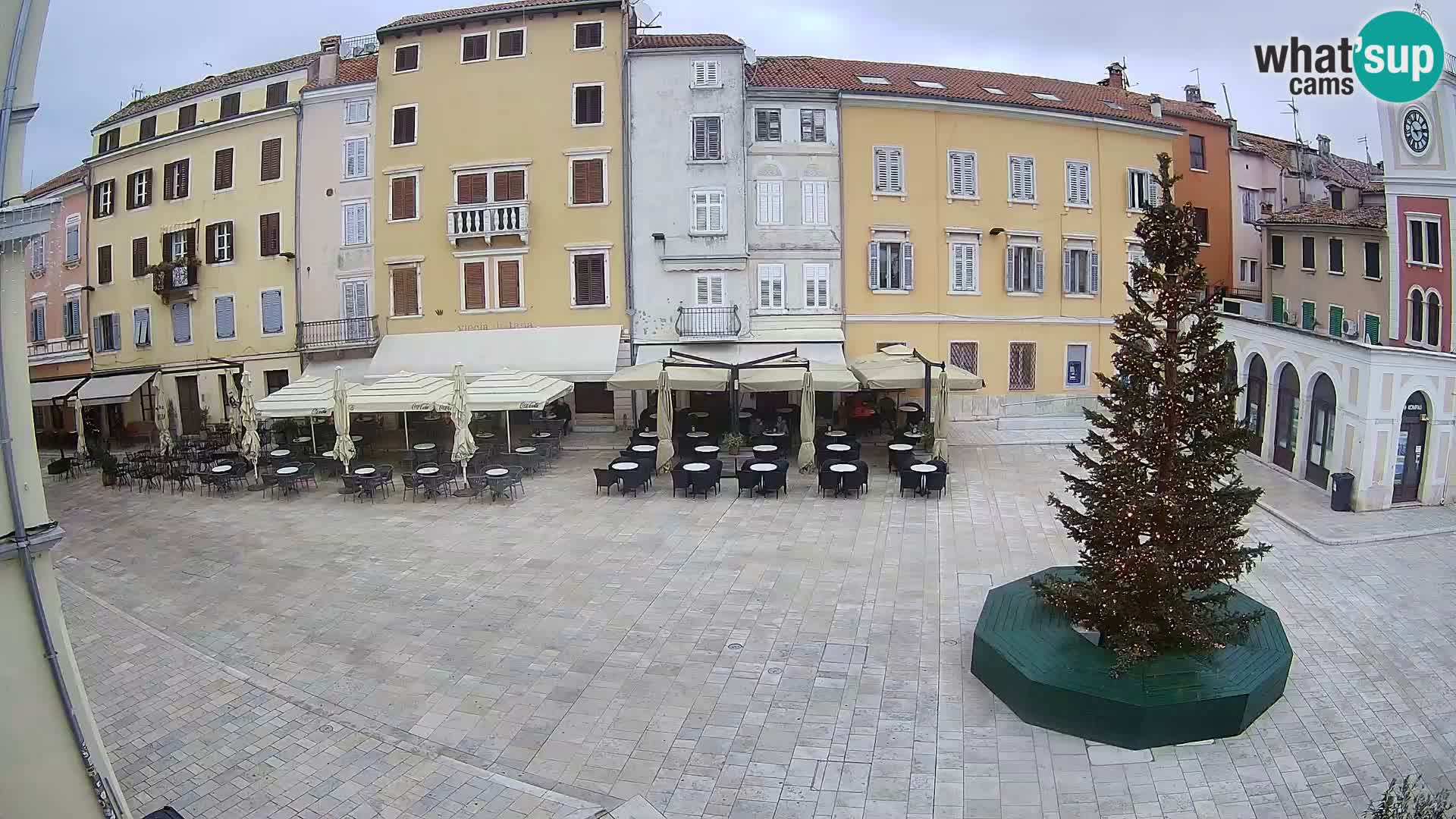 Webcam Rovinj Centre – Place Principale