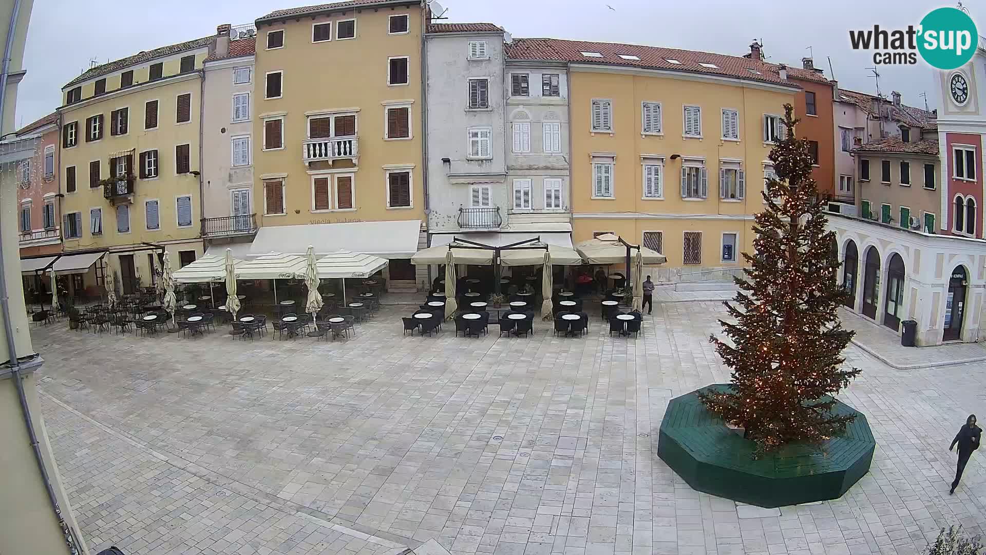Webcam Rovinj Center – Plaza Principal