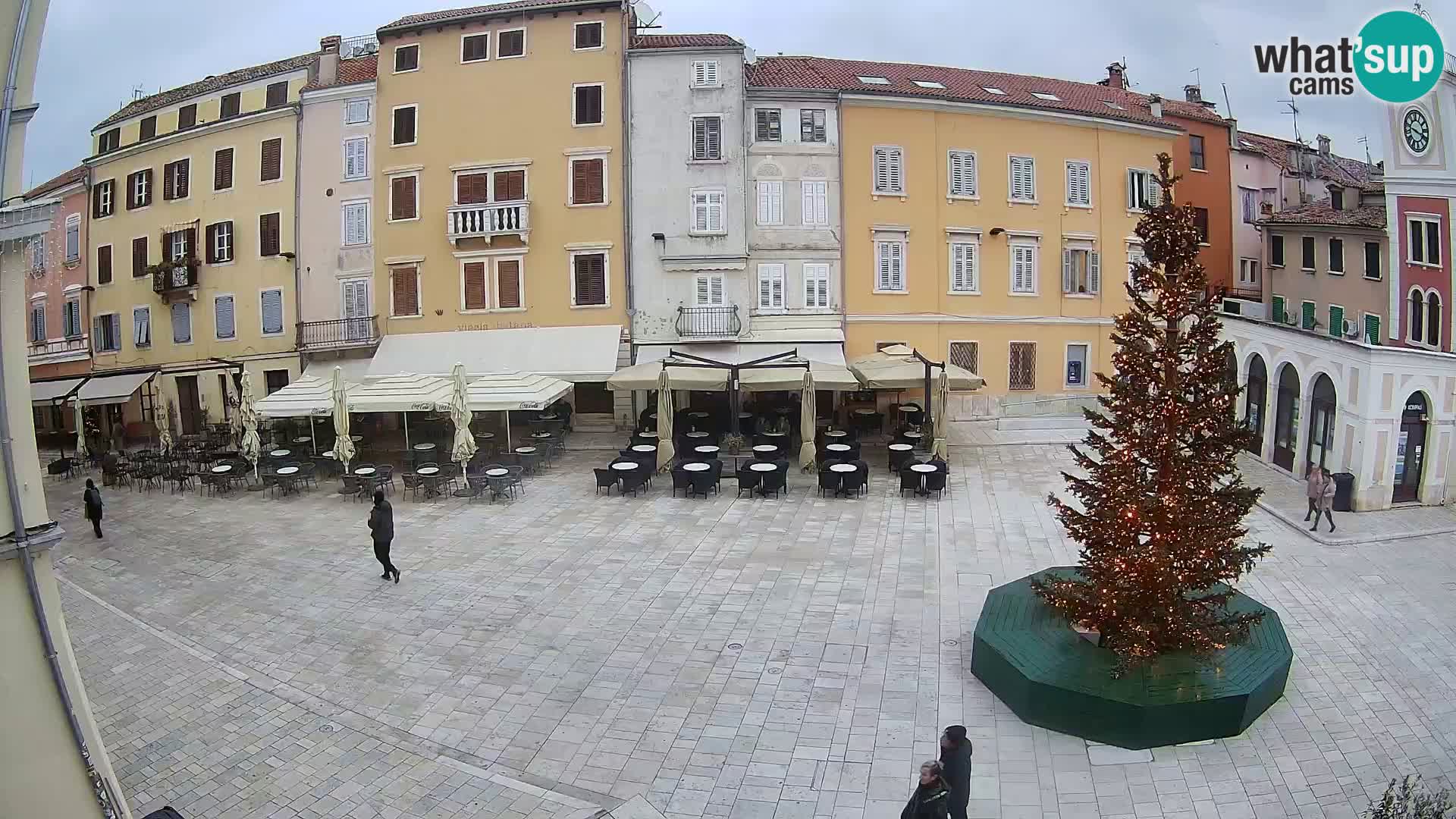 Webcam Rovinj Center – Plaza Principal