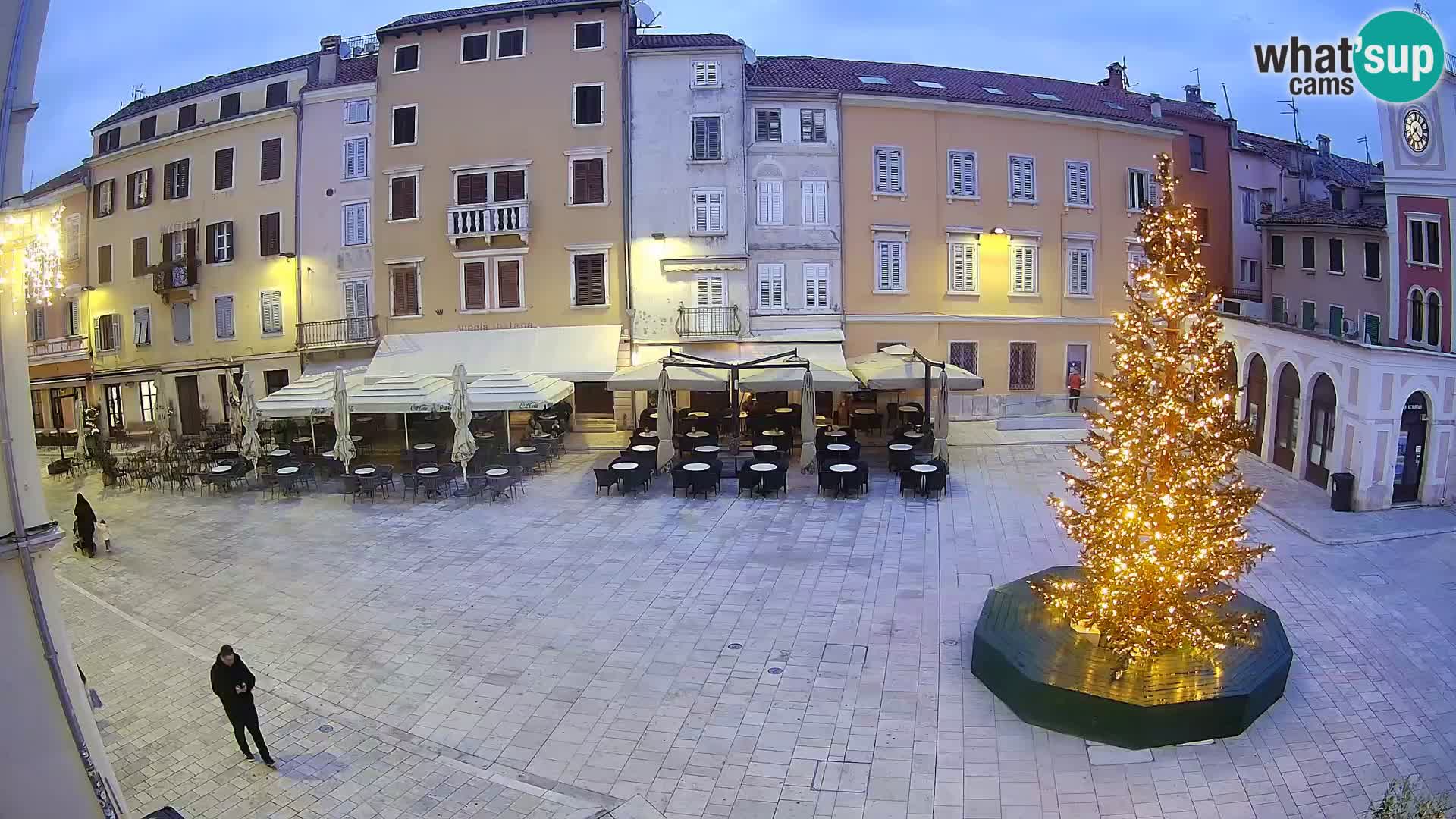 Webcam Rovinj Centar – glavni trg