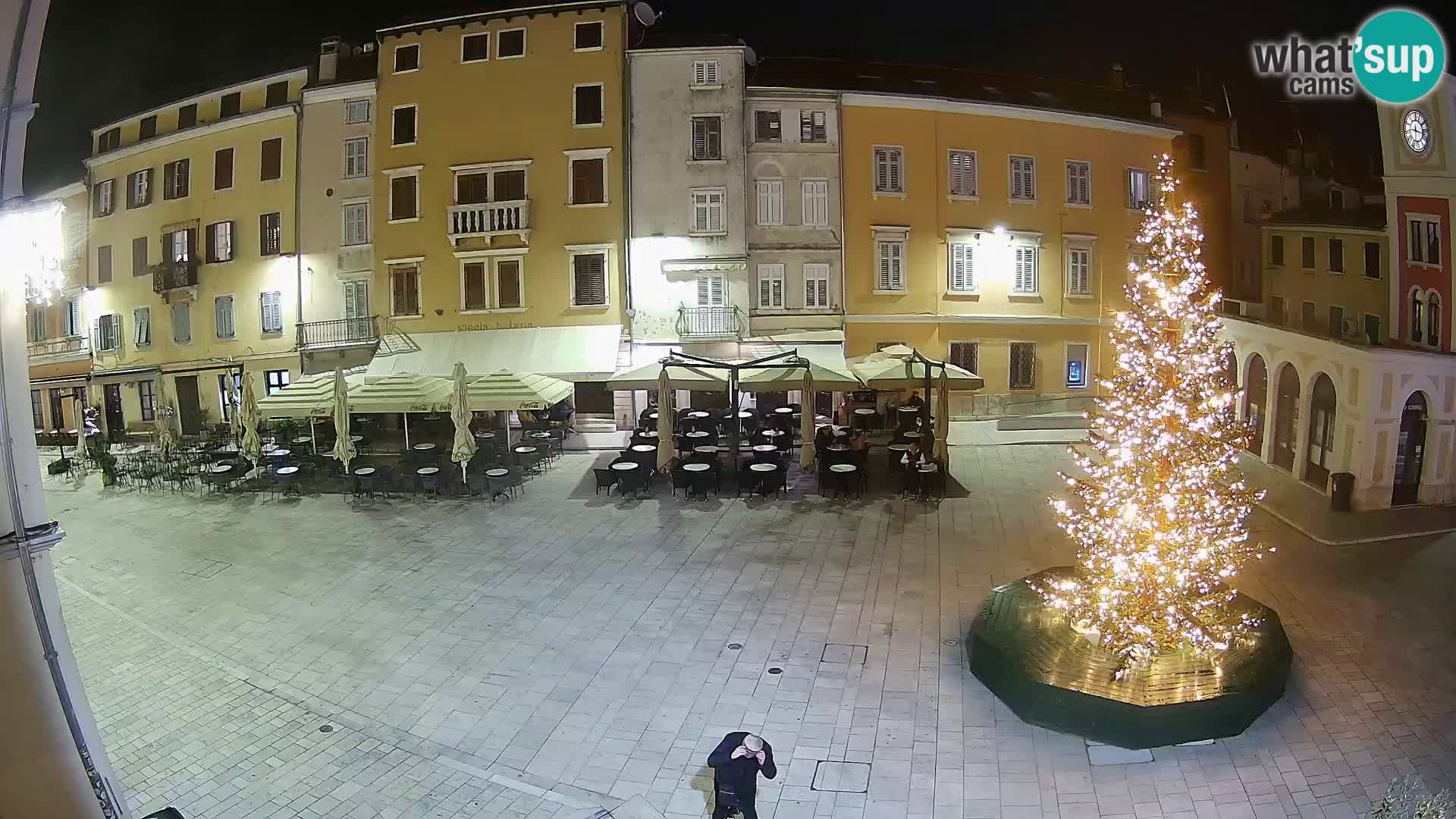 Webcam Rovinj Zentrum – Hauptplatz in Echtzeit