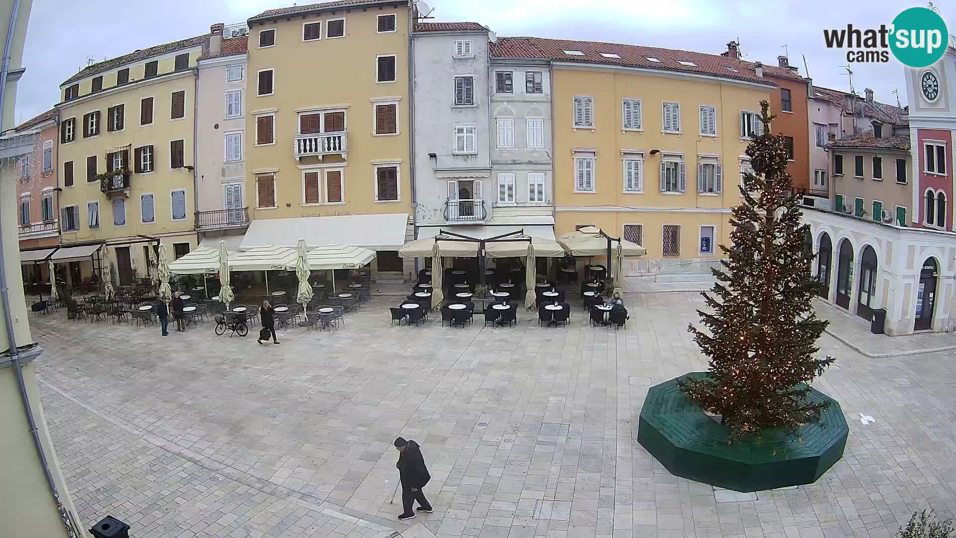 Spletna kamera Rovinj Center – Glavni trg