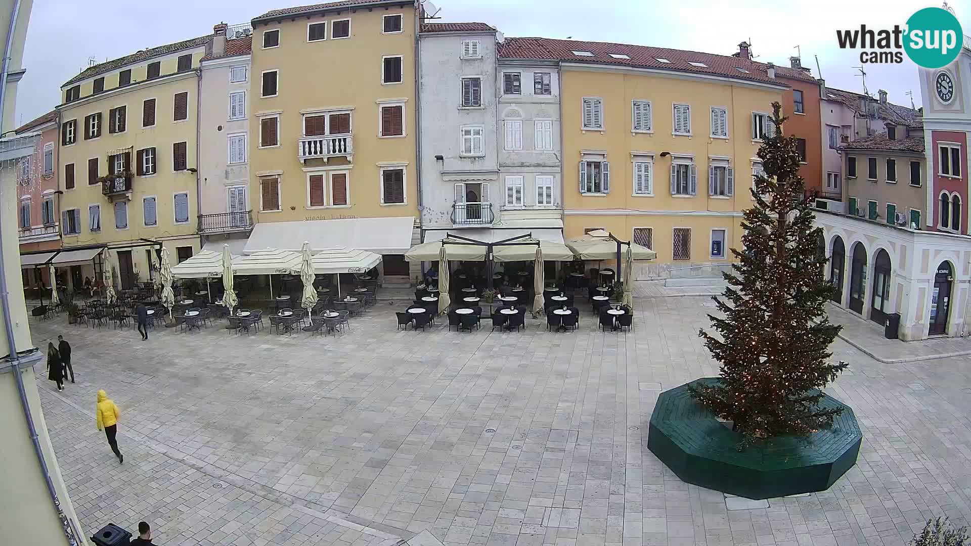 Spletna kamera Rovinj Center – Glavni trg