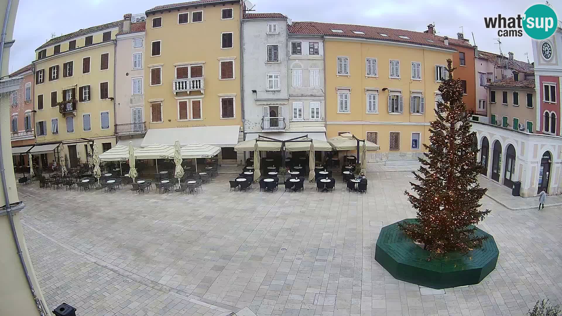 Rovinj Center Webcam – Main Square