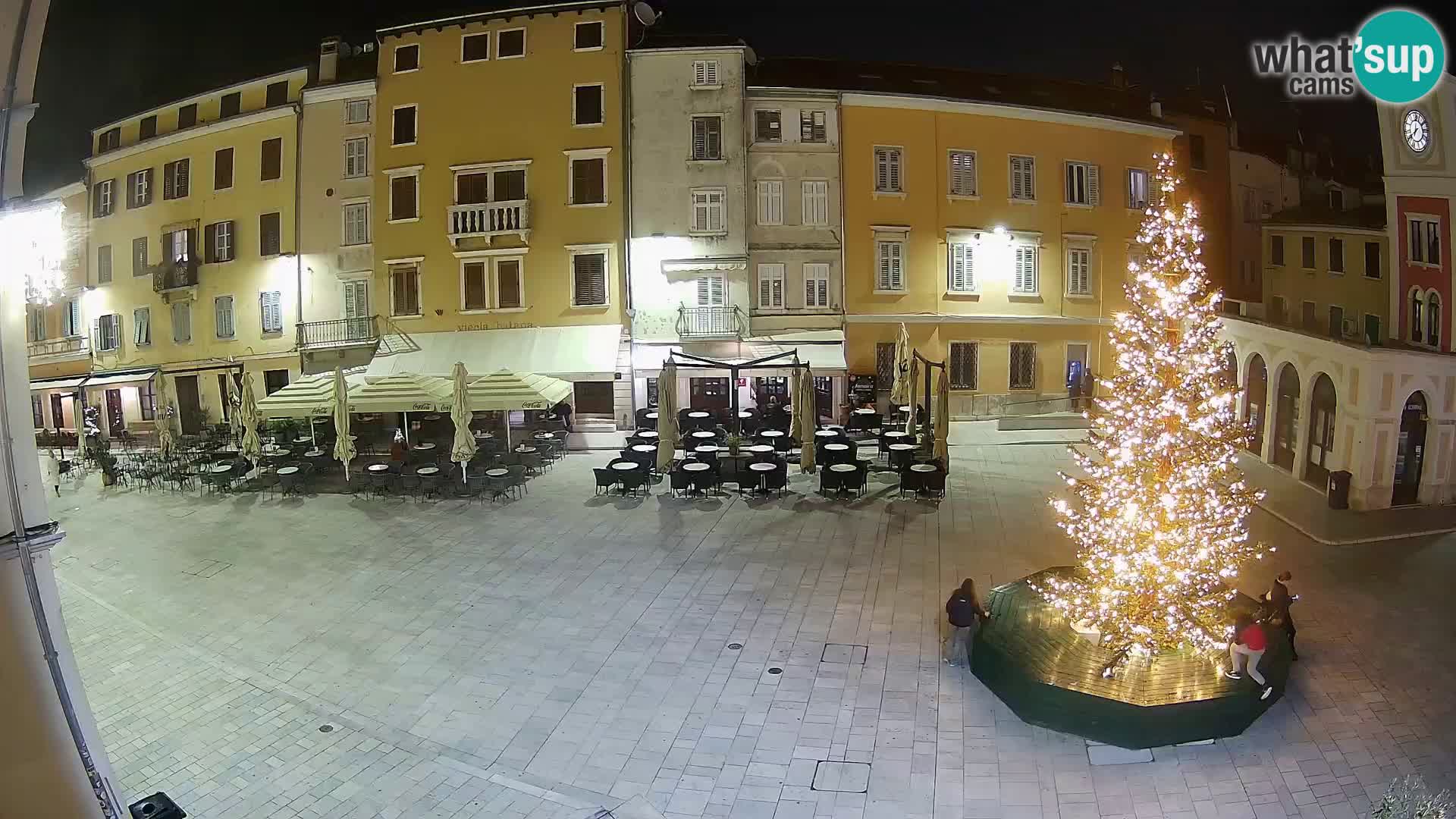 Webcam Rovinj Center – Plaza Principal