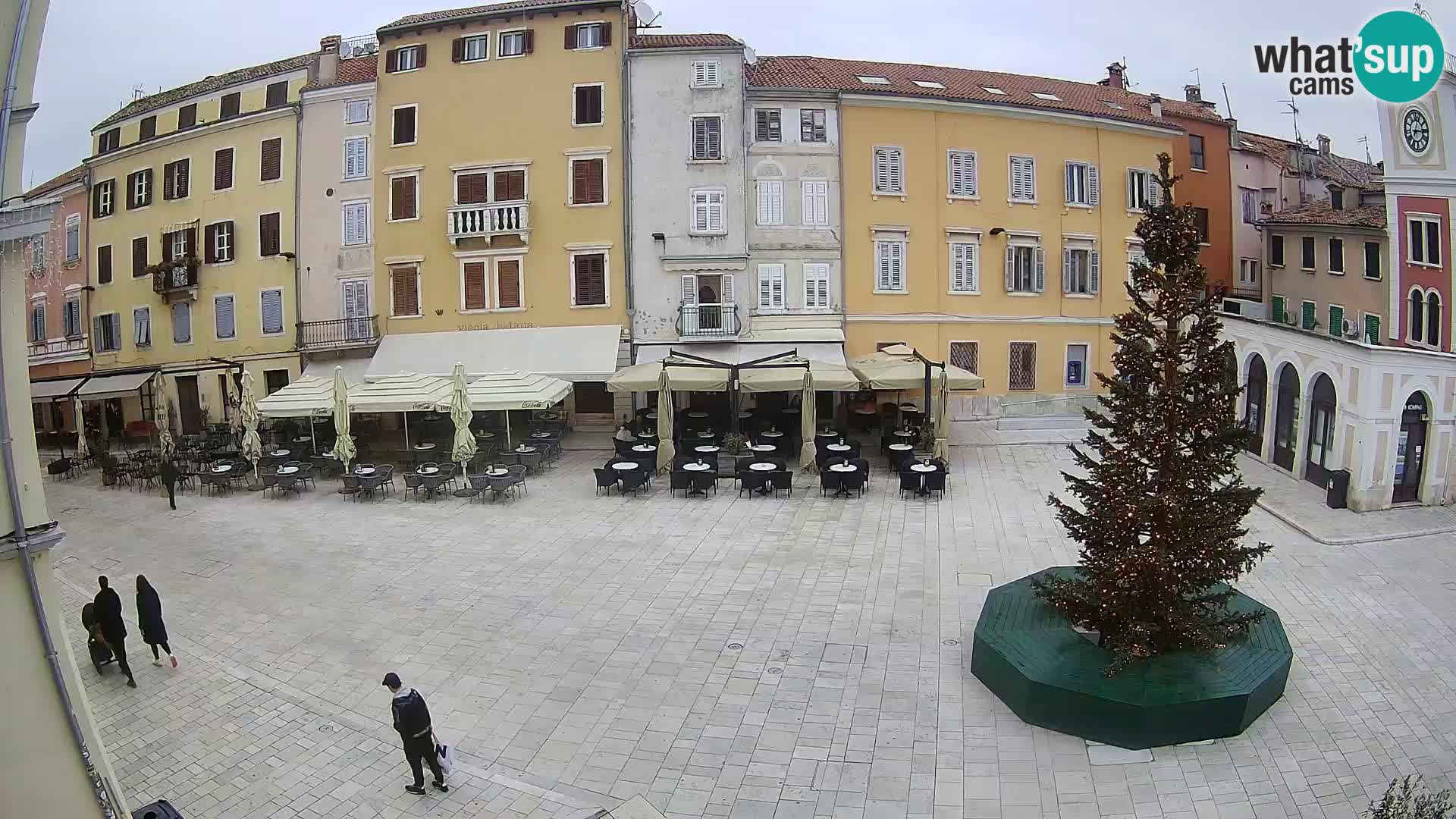 Webcam Rovinj Center – Plaza Principal