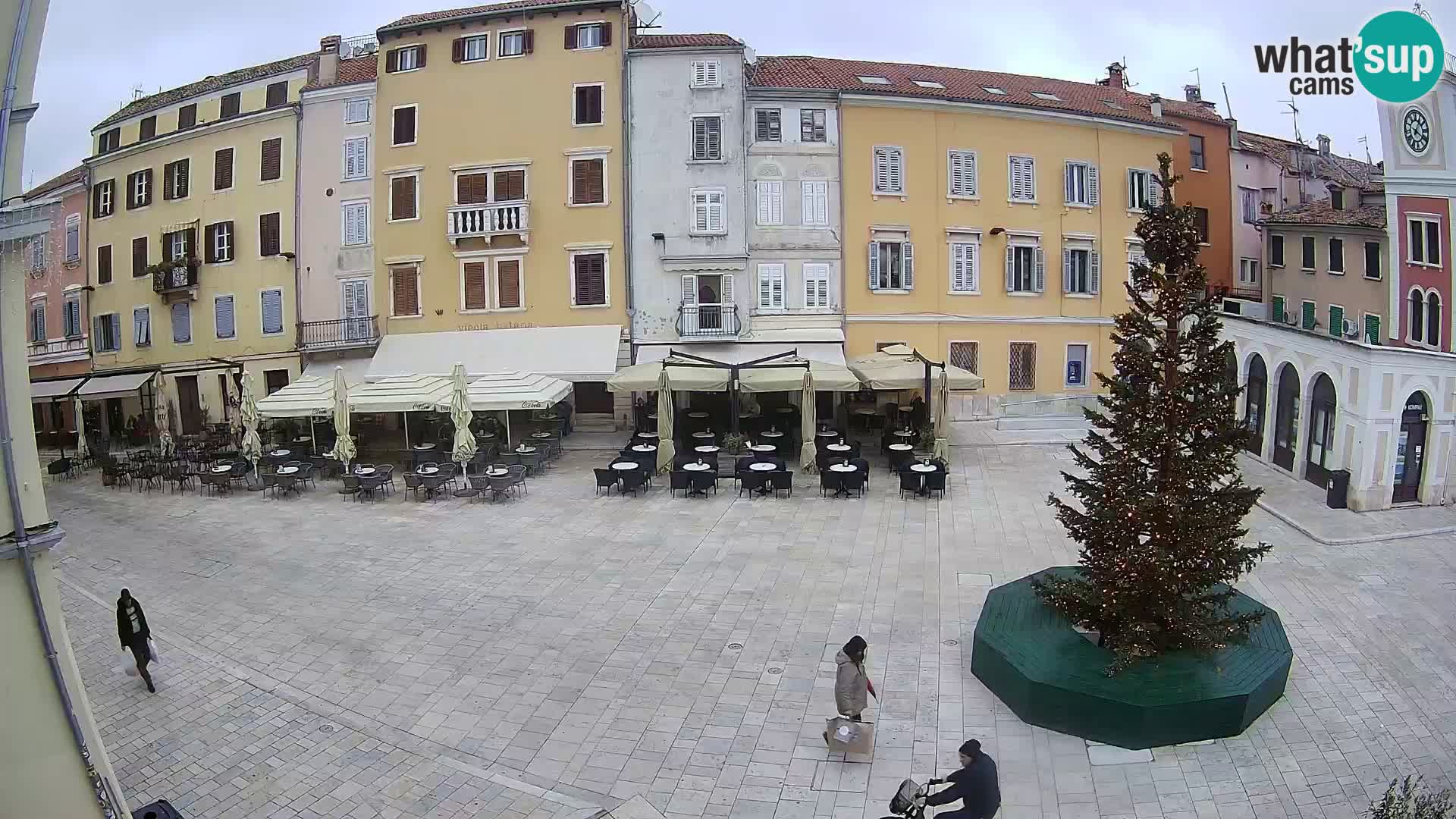 Webcam Rovinj Center – Plaza Principal