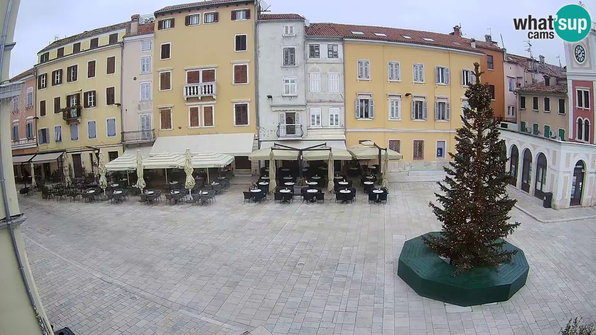 Spletna kamera Rovinj Center – Glavni trg