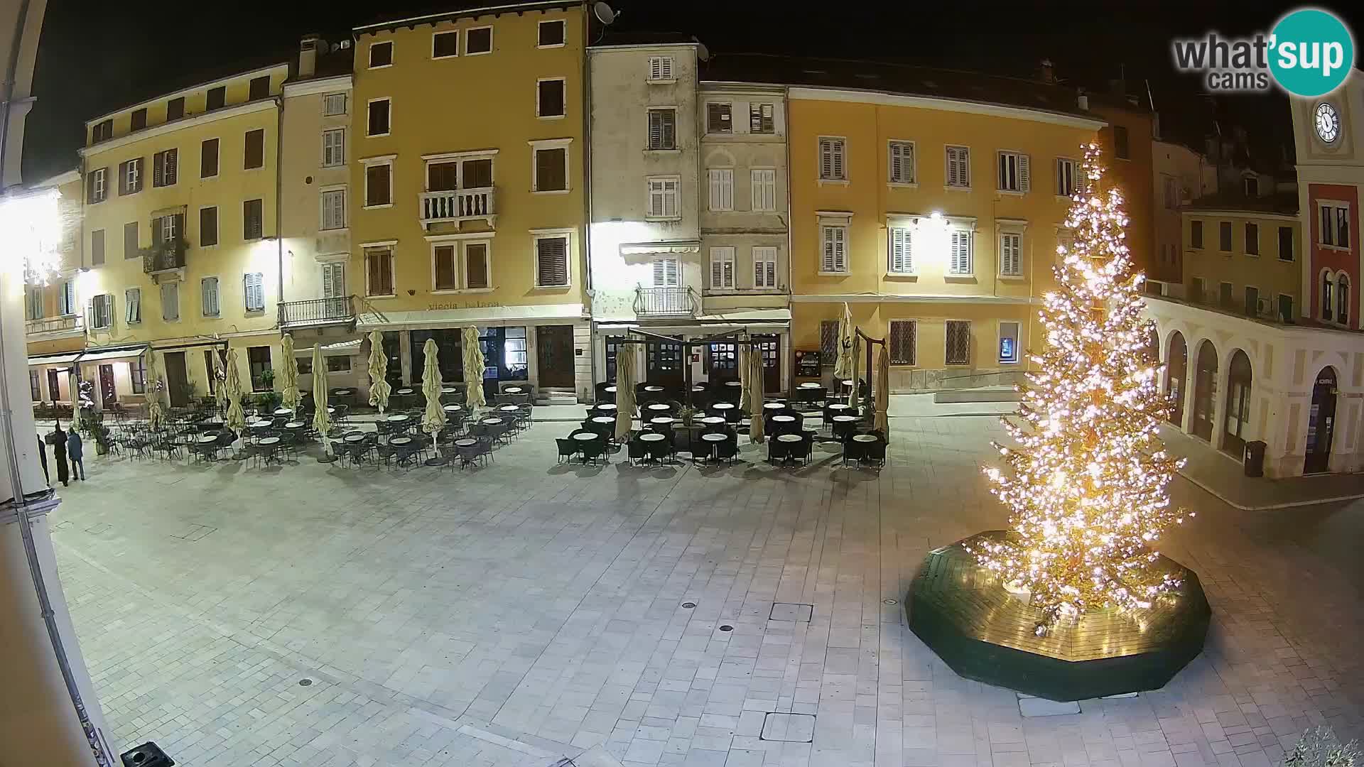 Webcam Rovinj Zentrum – Hauptplatz in Echtzeit