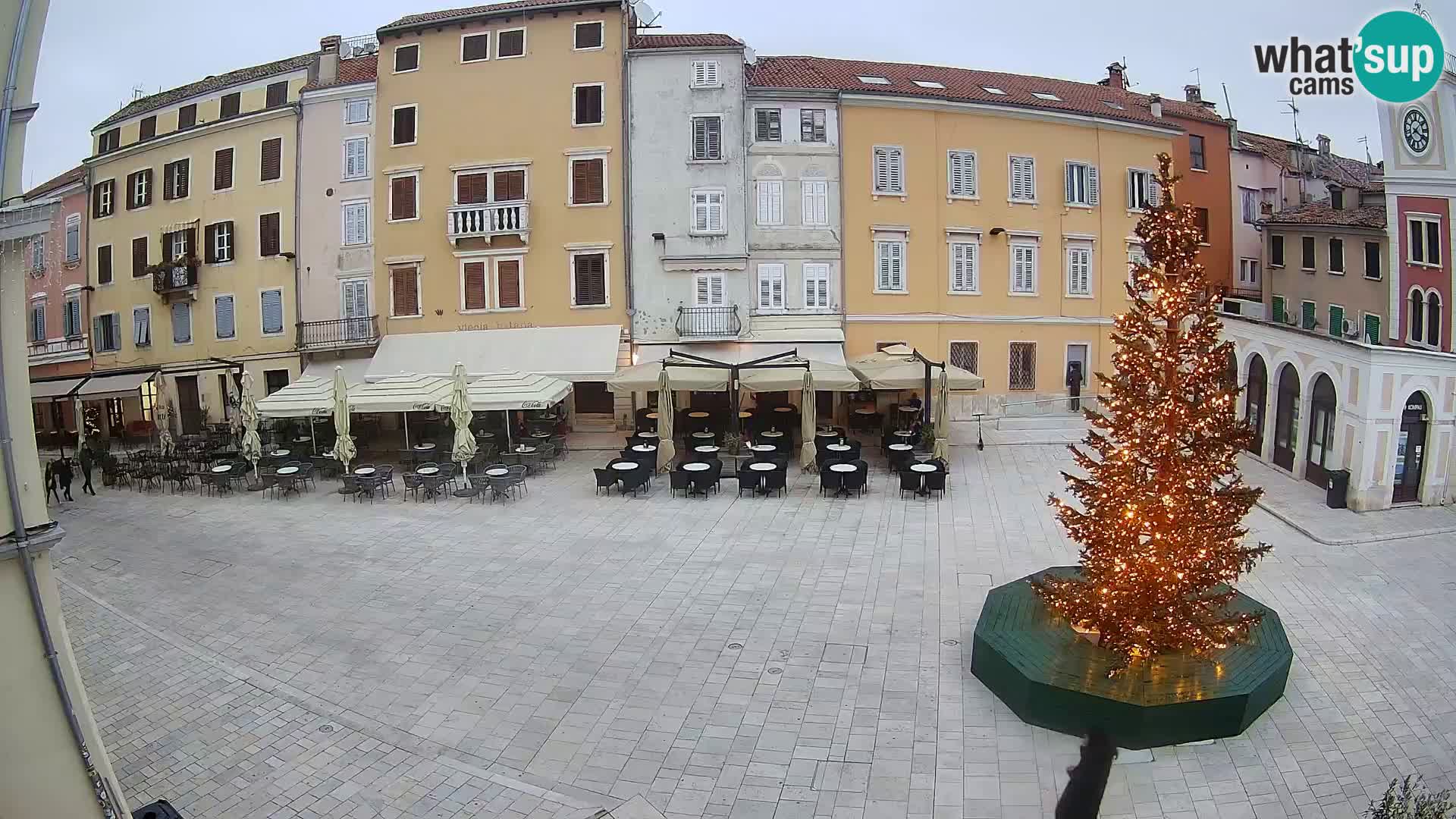 Webcam Rovigno Centro – Piazza Centrale
