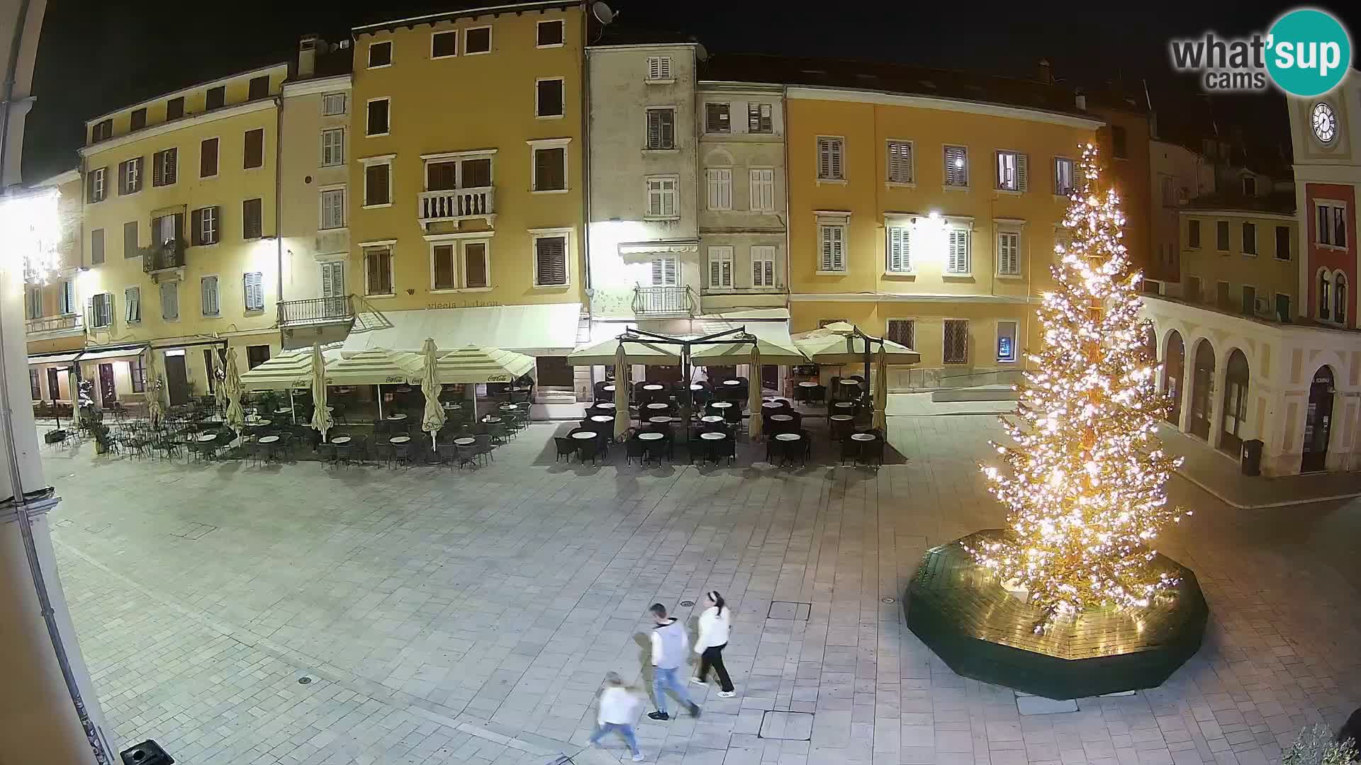 Webcam Rovinj Zentrum – Hauptplatz in Echtzeit