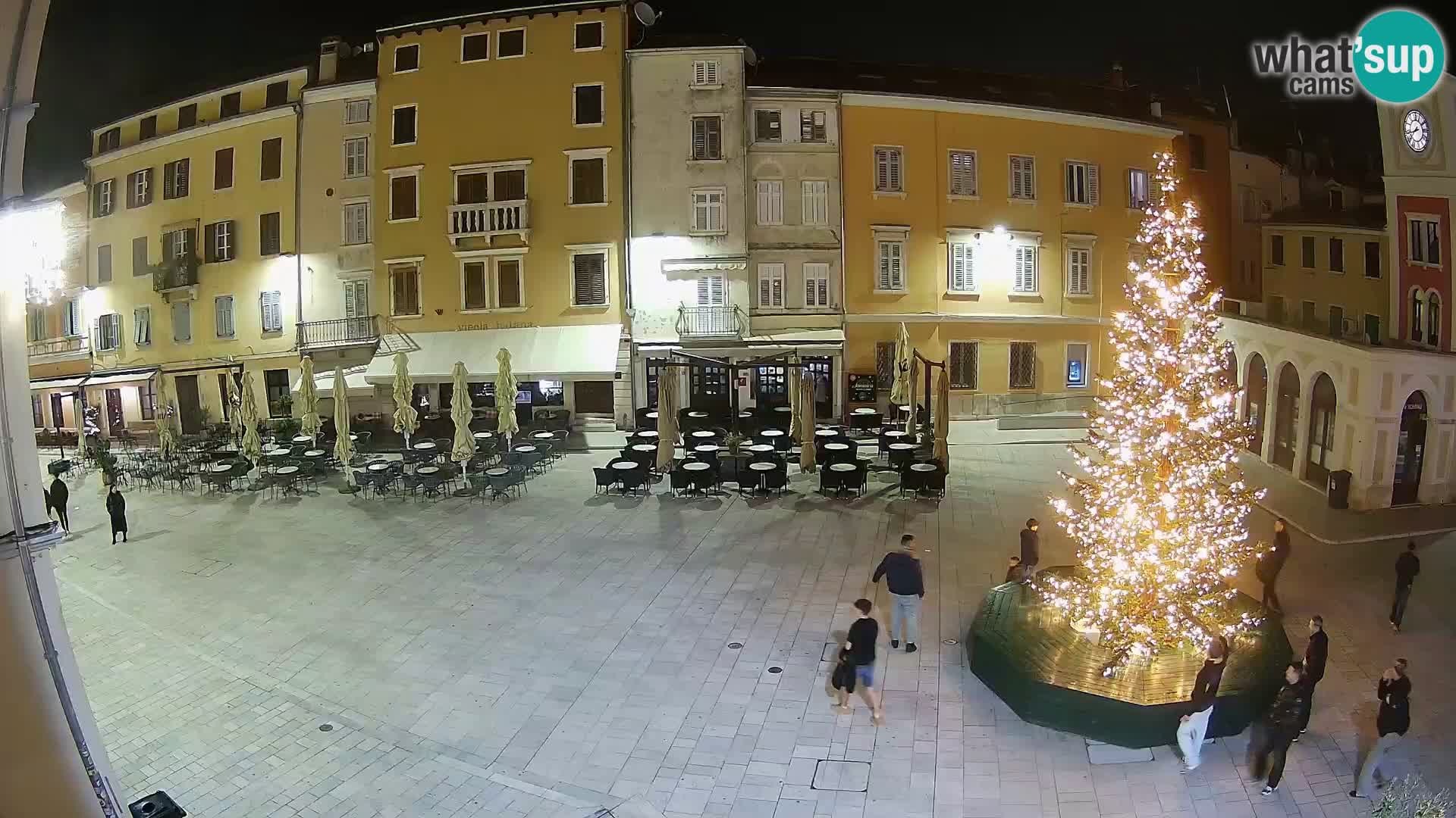 Webcam Rovinj Center – Plaza Principal