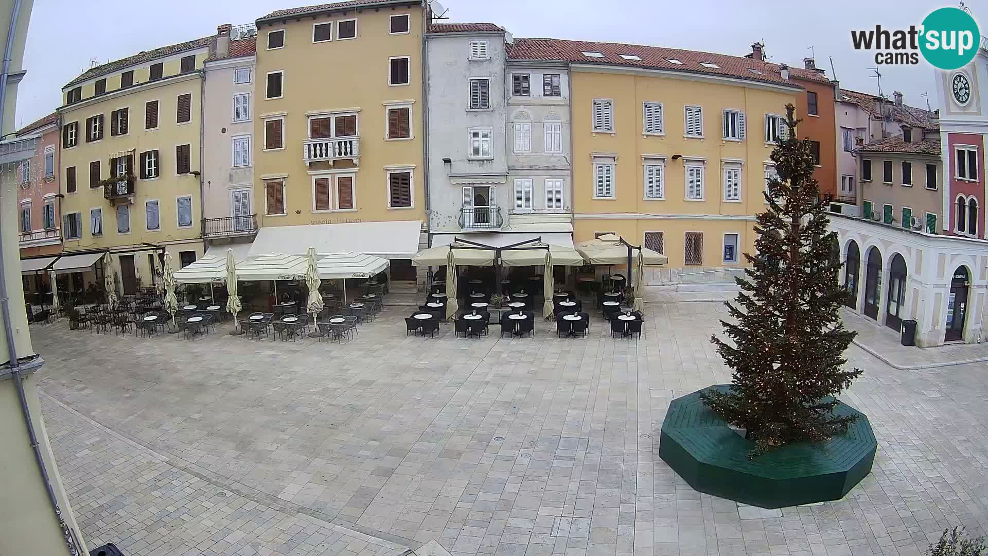 Rovinj Center Webcam – Main Square