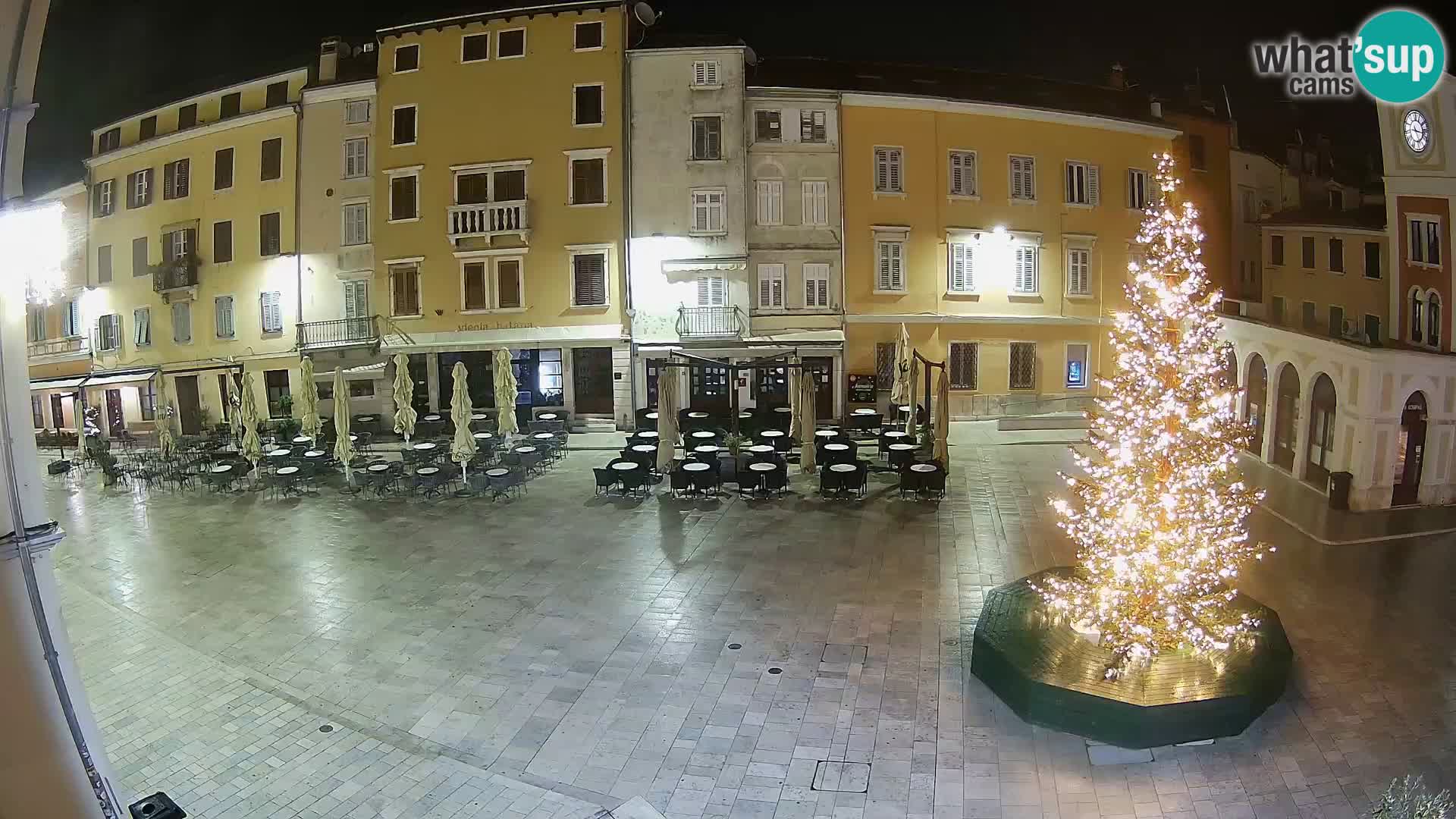 Webcam Rovinj Zentrum – Hauptplatz in Echtzeit